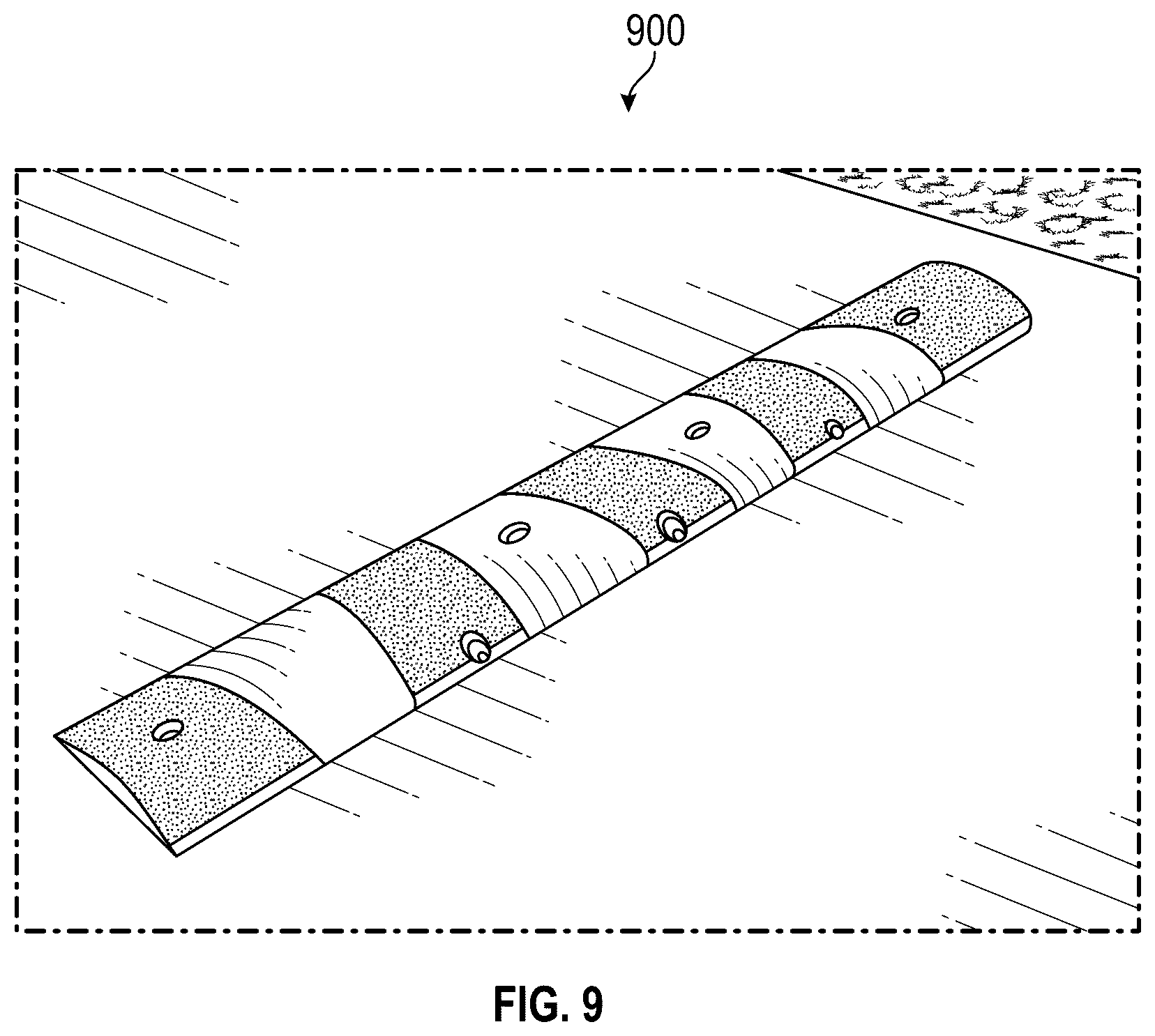 Patent US12360206 Figure 12 – Calibration courses and targets
