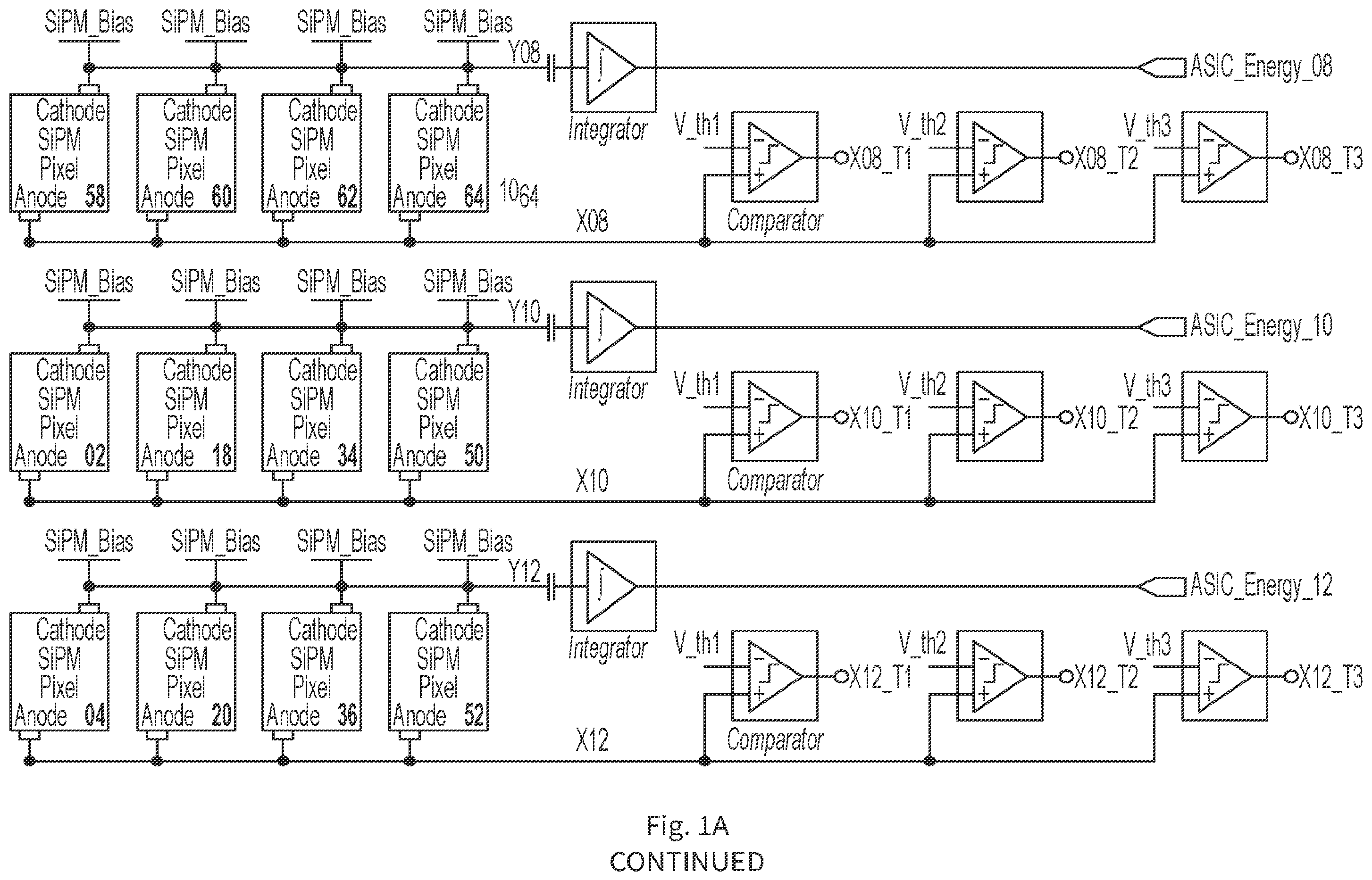 Patent US12360262 Figure 5 – System and method for power-efficient multiplexing for high resolution time-of-flight positron emission tomography modules with intercrystal light sharing