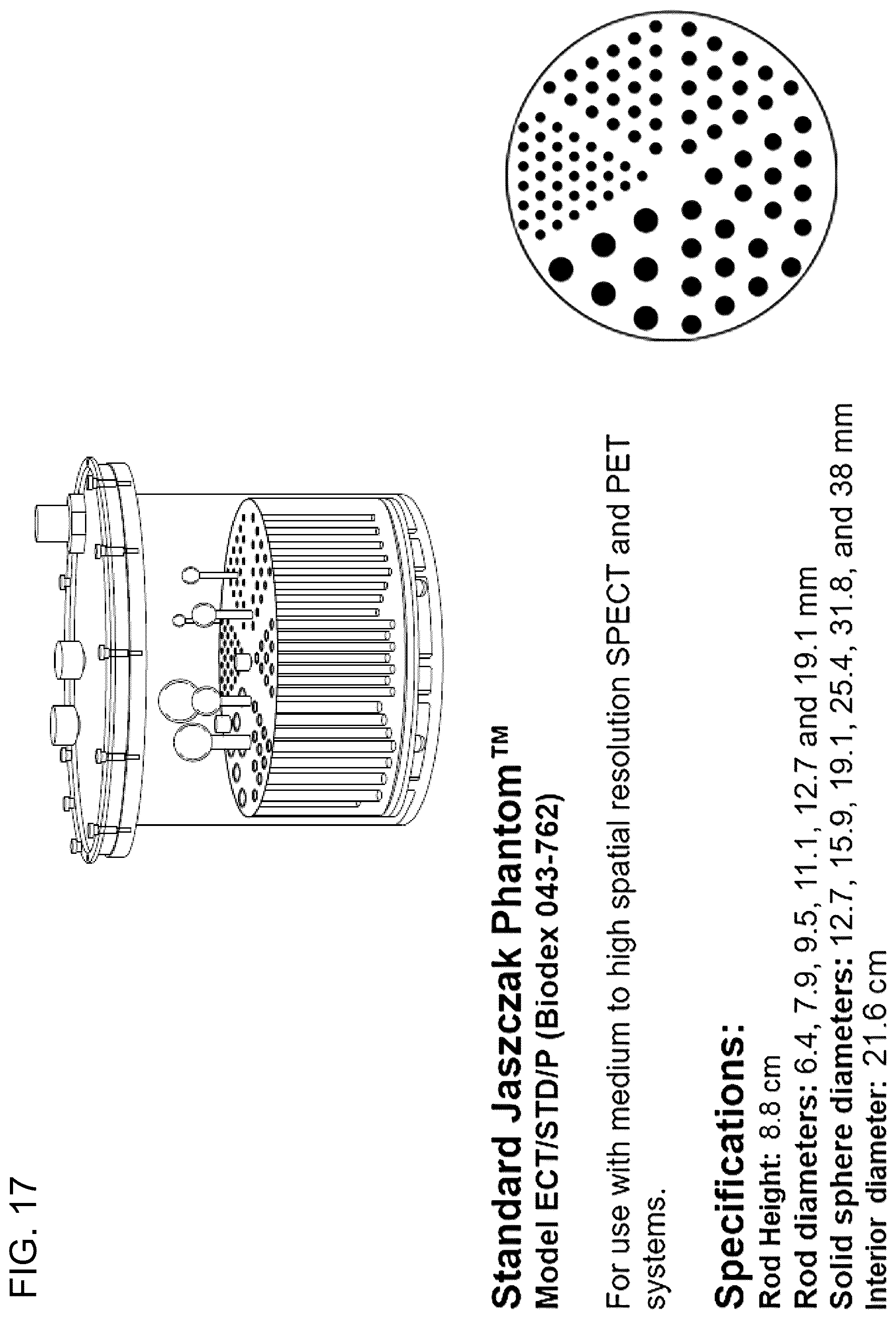 Patent US12360263 Figure 17 – Positron emission tomography systems based on ionization-activated organic fluor molecules, planar pixelated photodetectors, or both