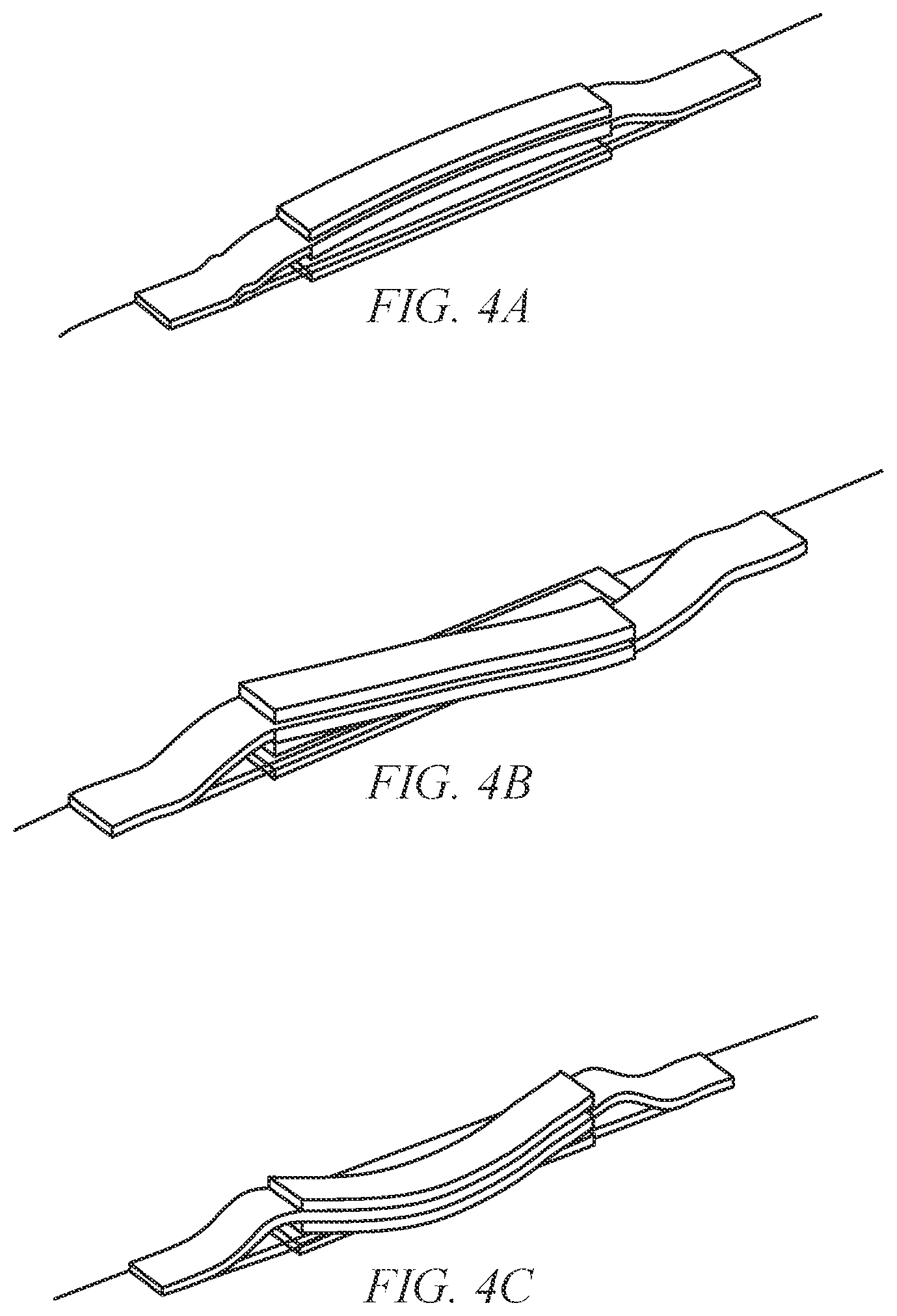 Patent US12360266 Figure 4 – Acoustic transducer with piezoelectric elements having different polarities