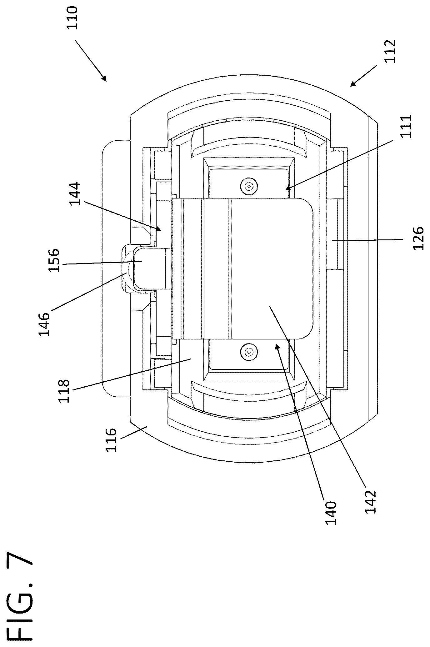 Patent US12360320 Figure 7 – Fiber optic connector