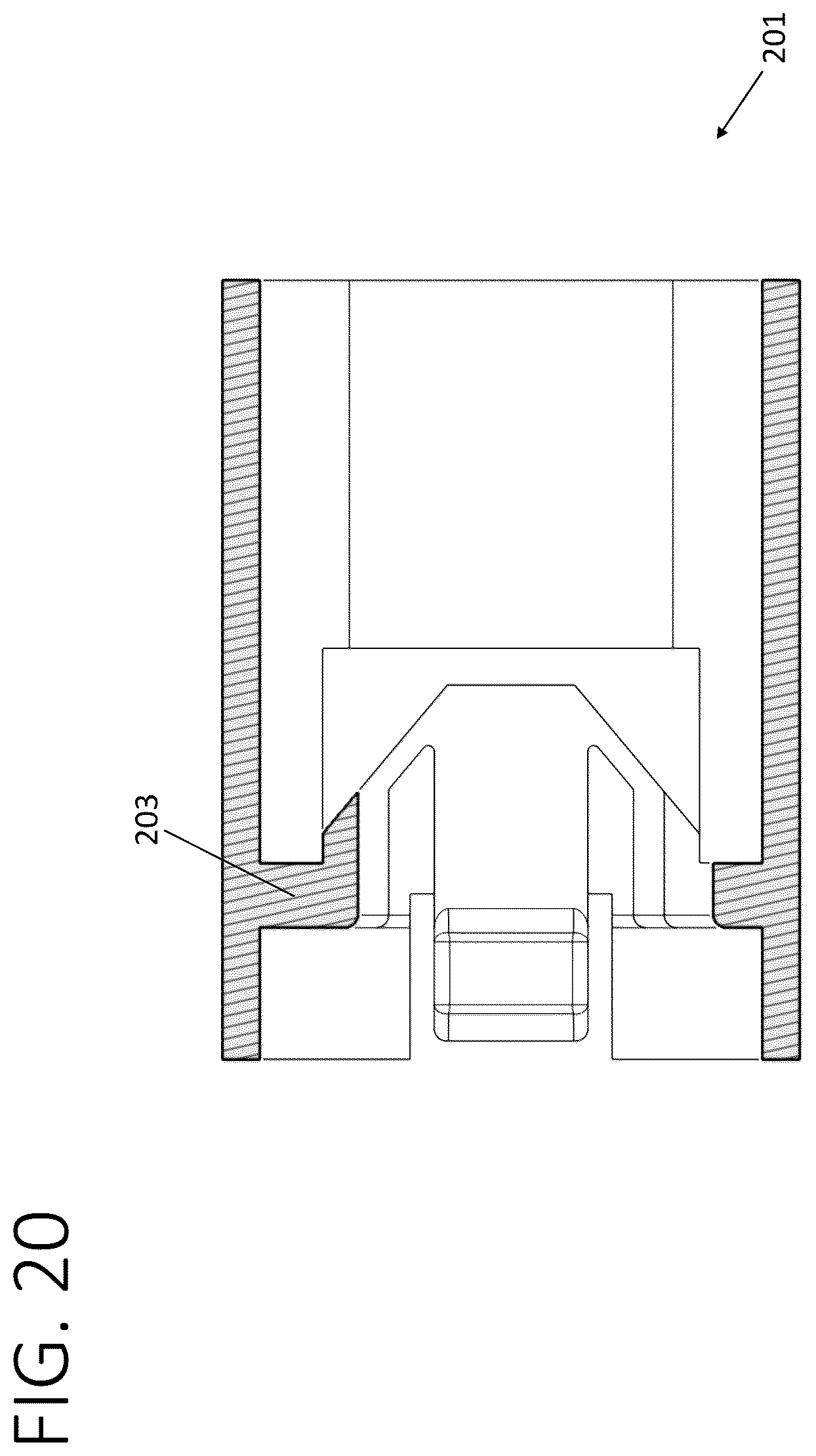Patent US12360320 Figure 20 – Fiber optic connector
