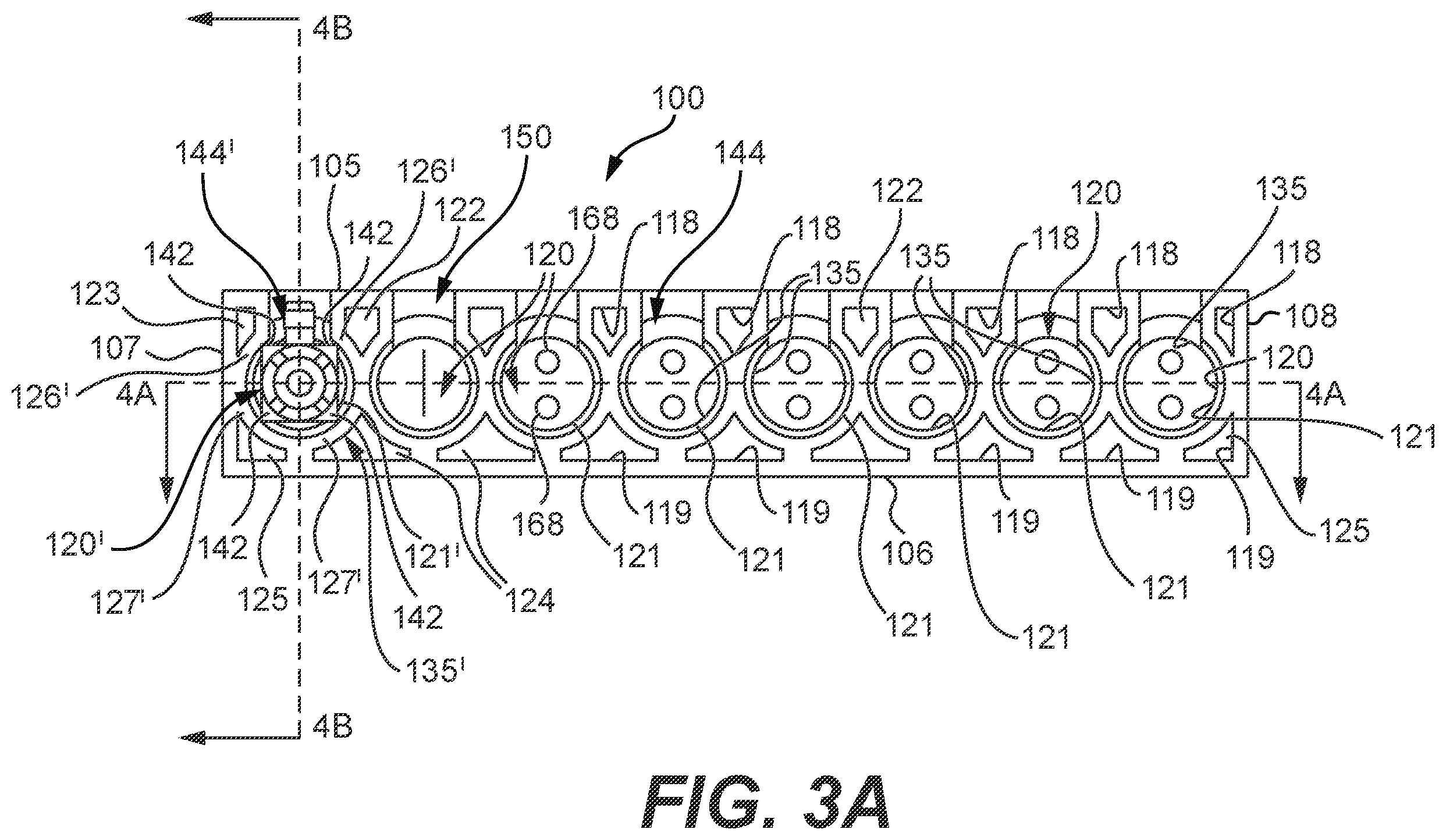 Patent US12360325 Figure 3 – Connector storage for securely holding an unused fiber optic connector while minimizing the contact area between the connector storage and the connector