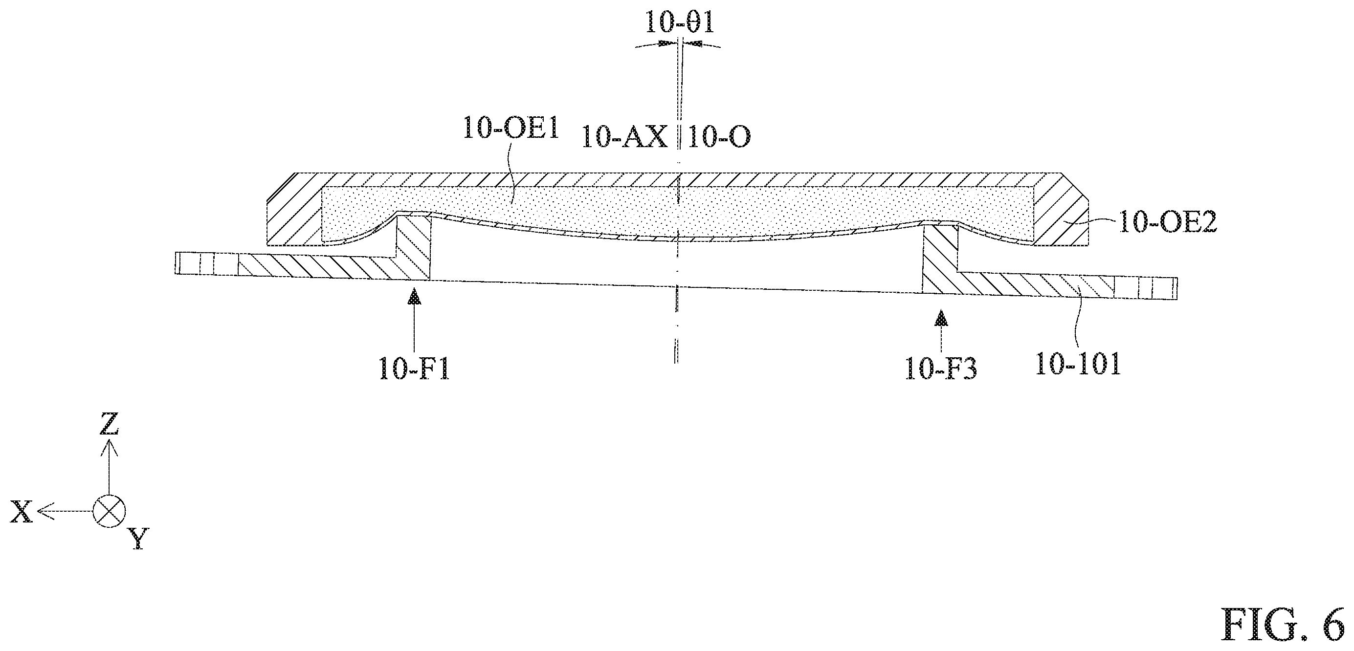Patent US12360329 Figure 6 – Optical system