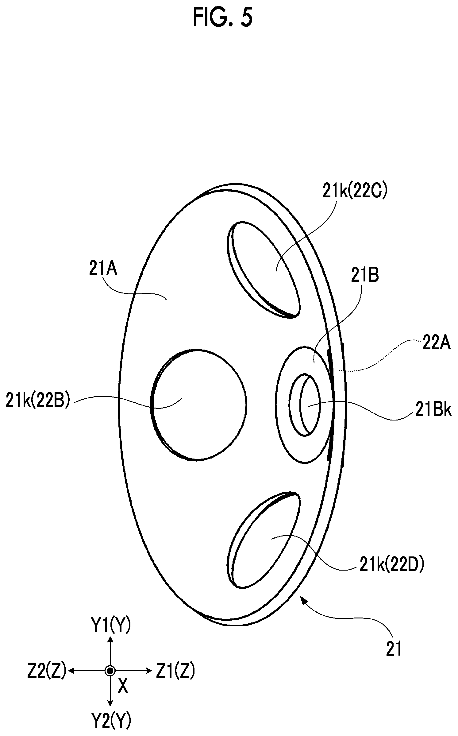Patent US12360335 Figure 5 – Optical system, lens device, imaging device, and projection device