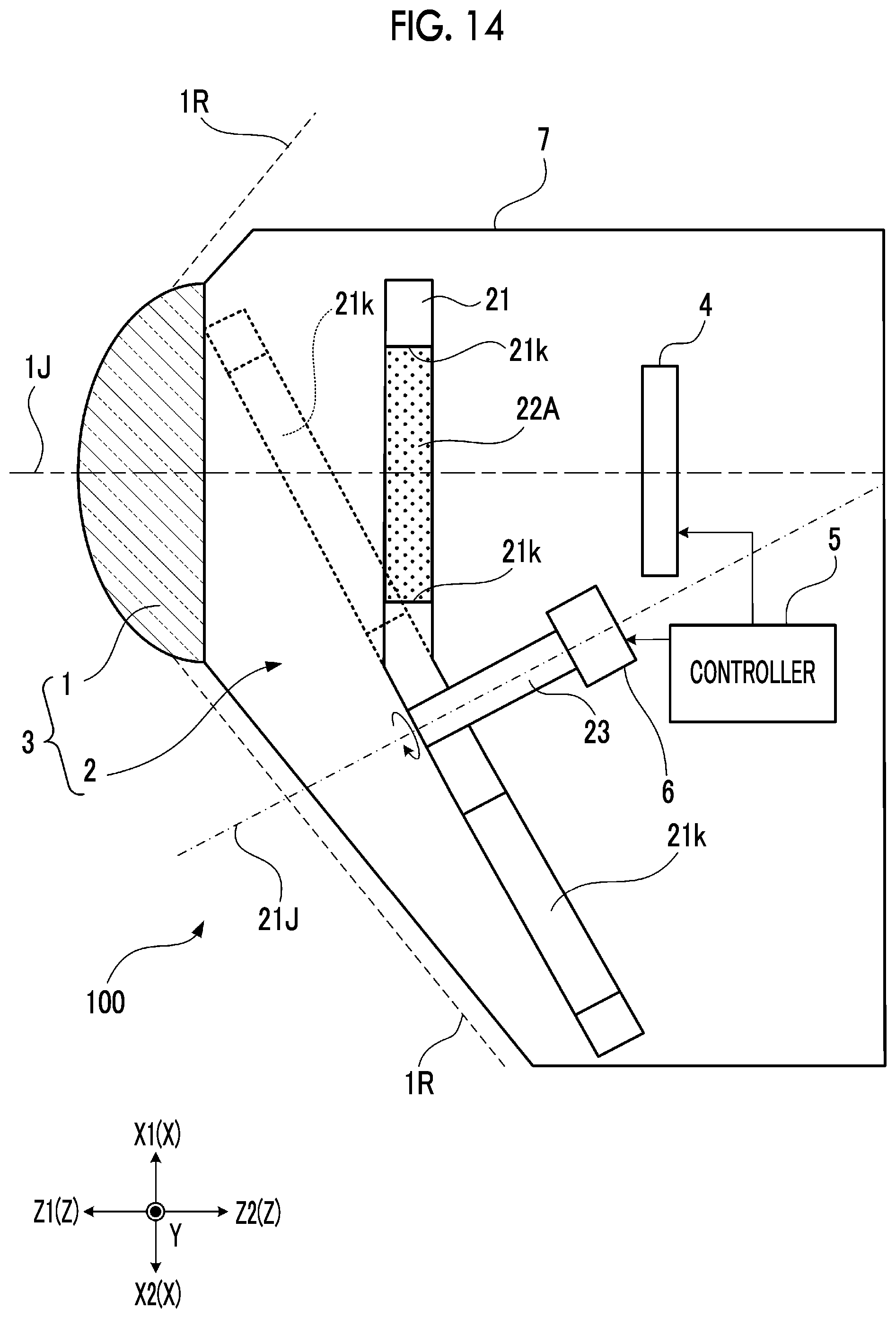 Patent US12360335 Figure 14 – Optical system, lens device, imaging device, and projection device