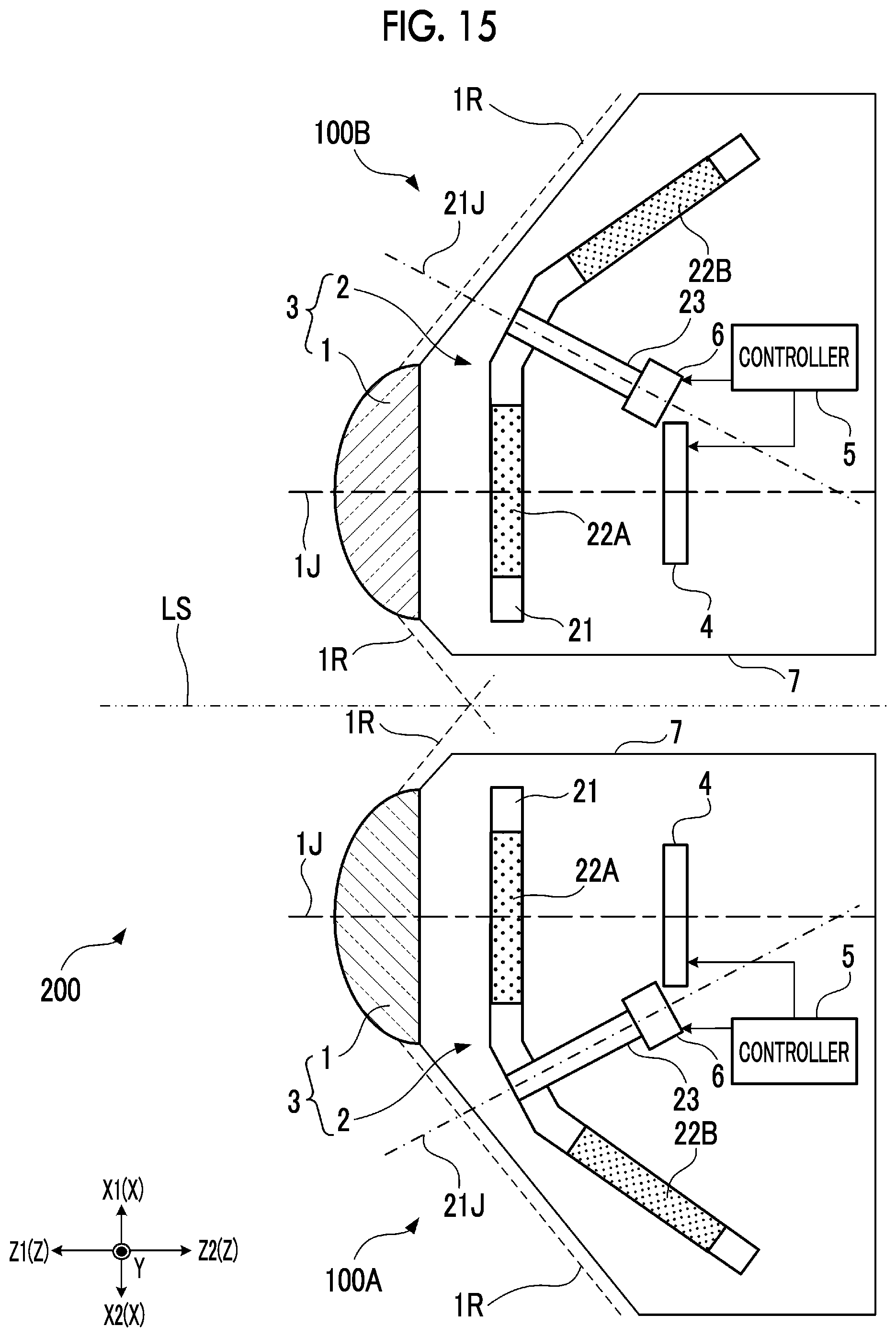 Patent US12360335 Figure 15 – Optical system, lens device, imaging device, and projection device