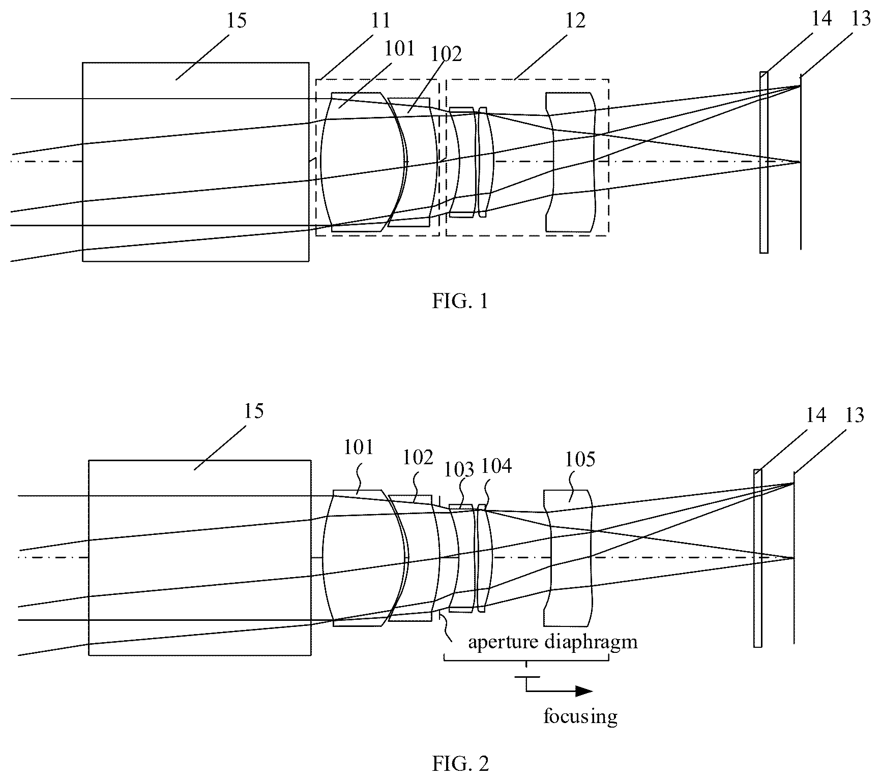 Patent US12360337 Figure 1 – Optical imaging module and device and electronic device