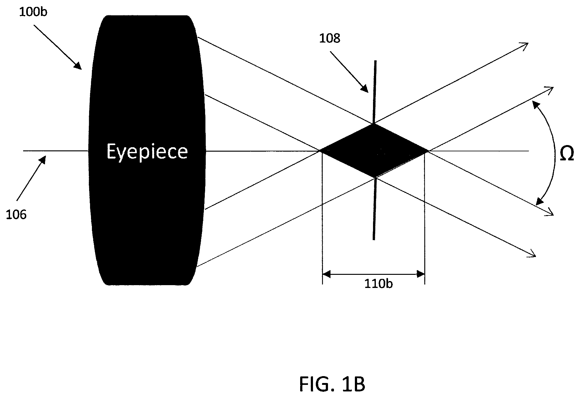 Patent US12360354 Figure 2 – Optical sighting devices and methods for automatically adjusting an eyebox