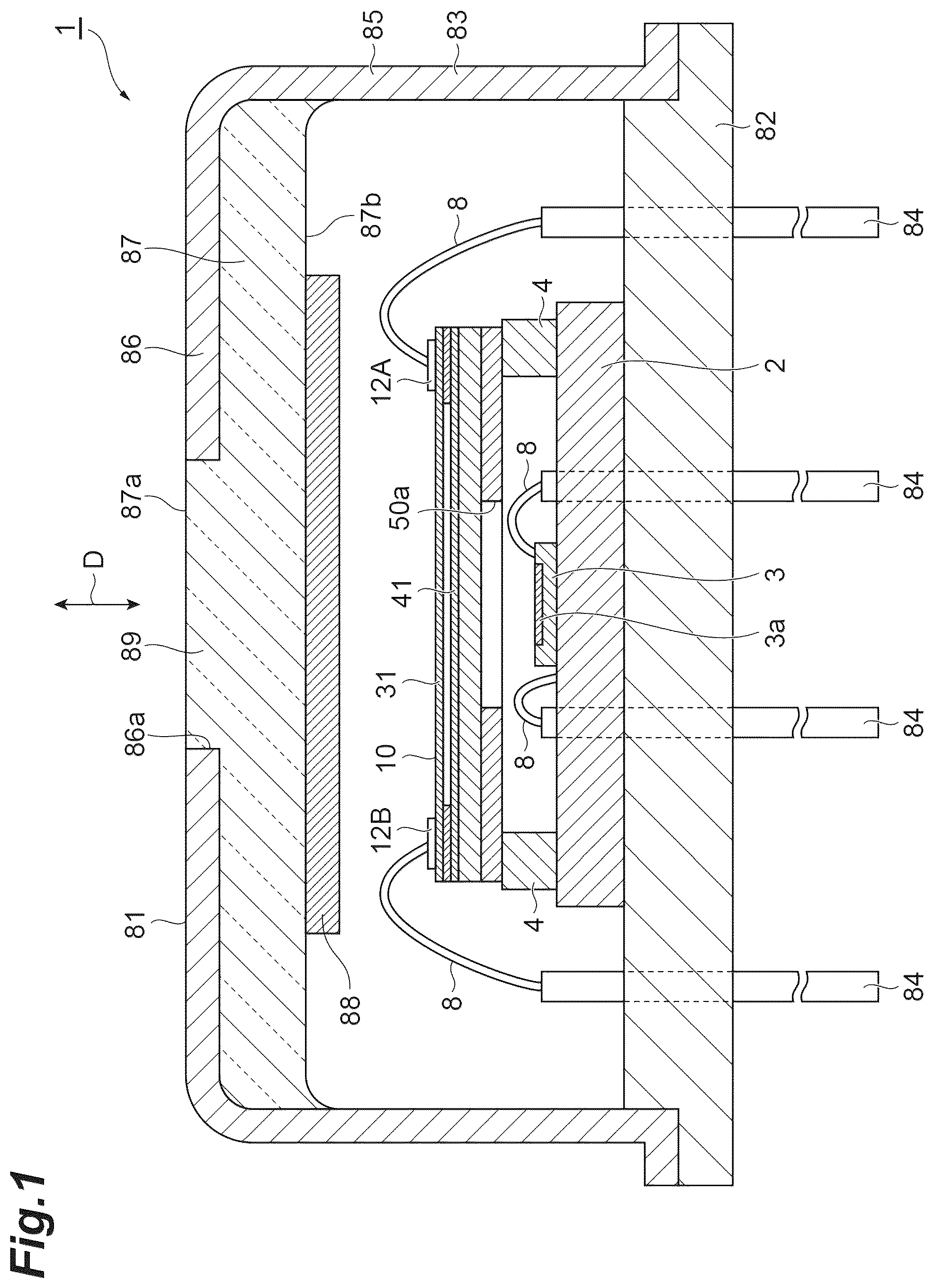 Patent US12360356 Figure 1 – Optical filter device and method for controlling optical filter device