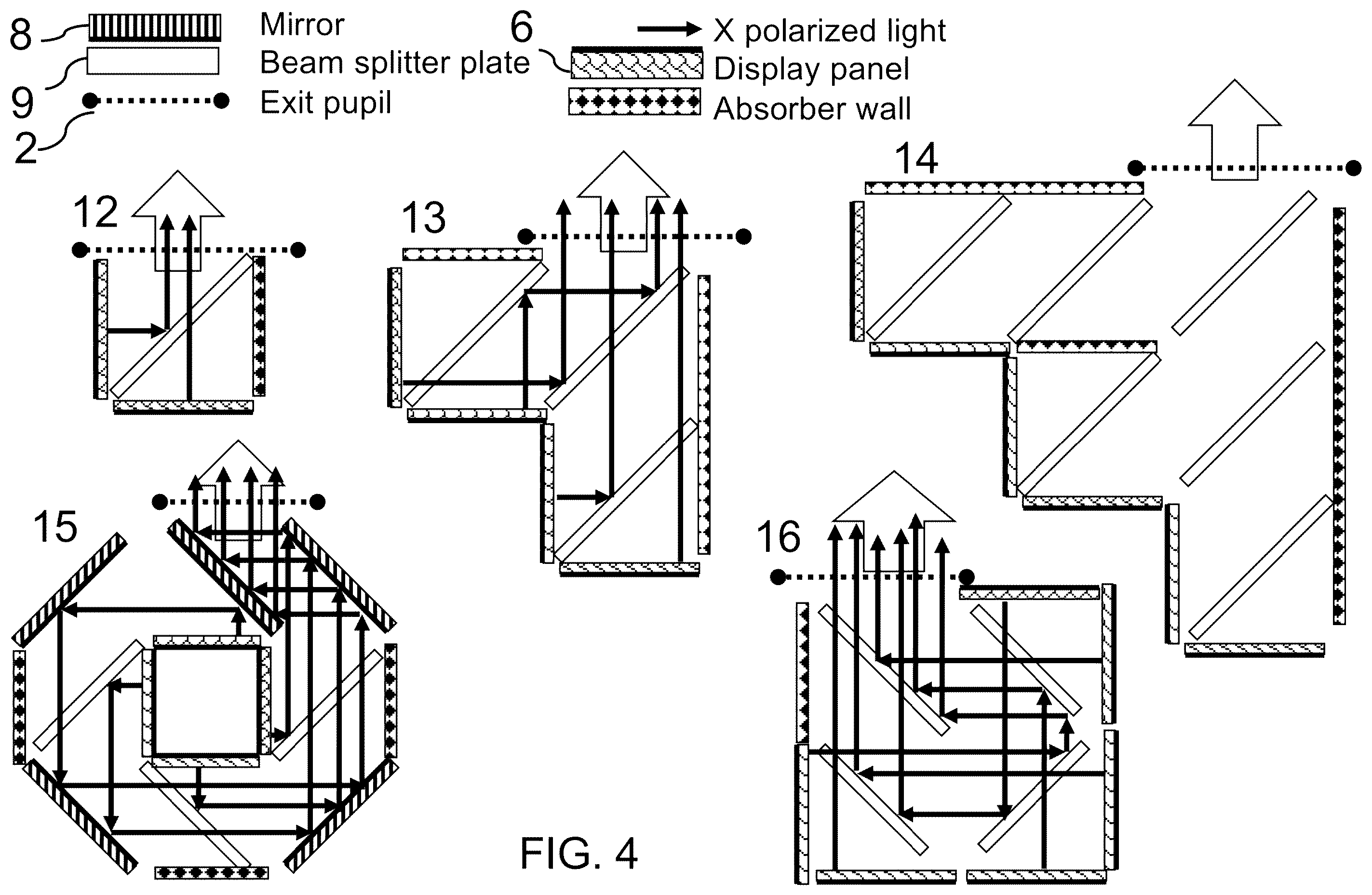 Patent US12360366 Figure 6 – Systems and methods for integrating into a vehicle virtual display systems using field evolving cavities and curved components