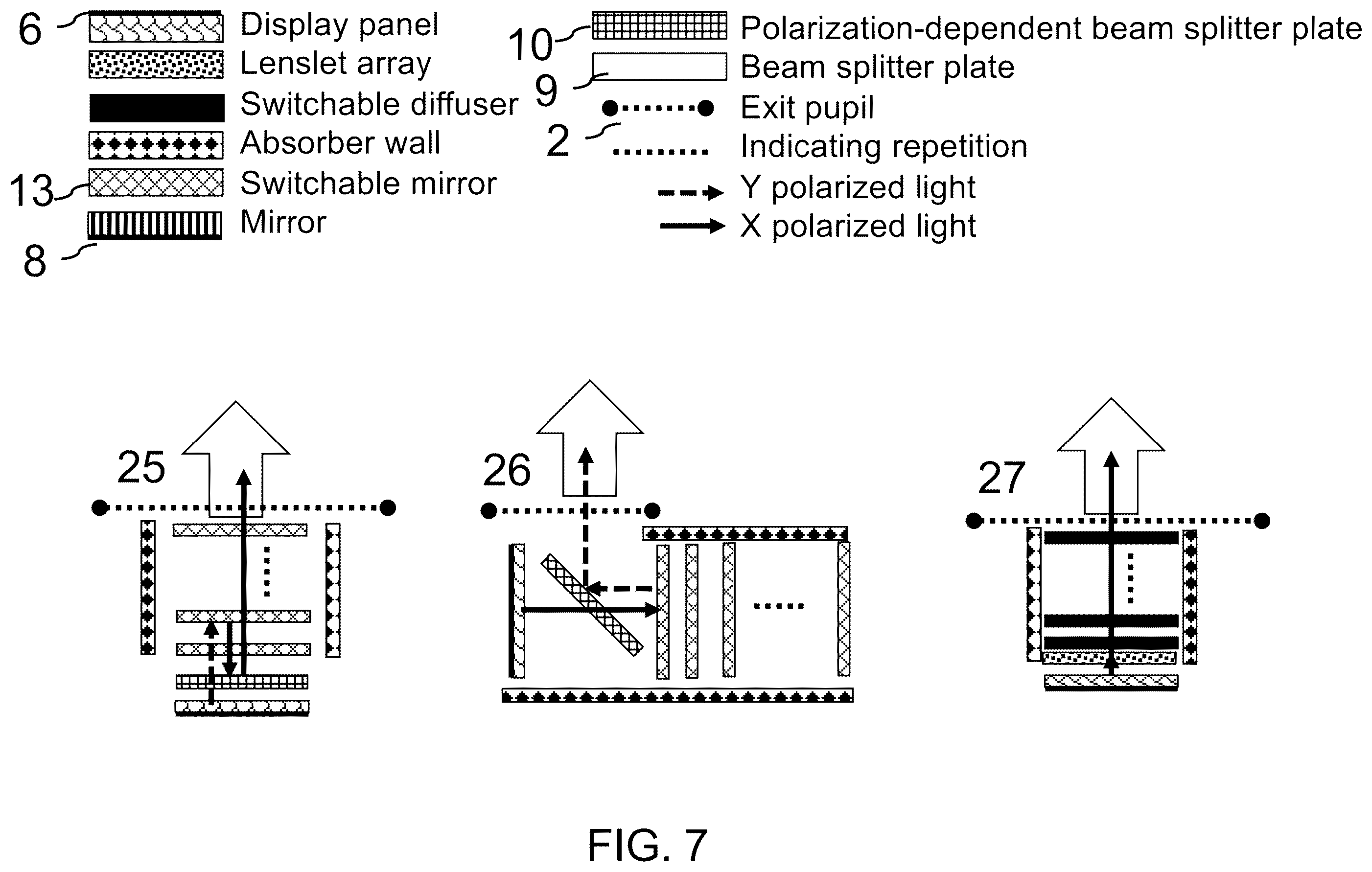 Patent US12360366 Figure 9 – Systems and methods for integrating into a vehicle virtual display systems using field evolving cavities and curved components