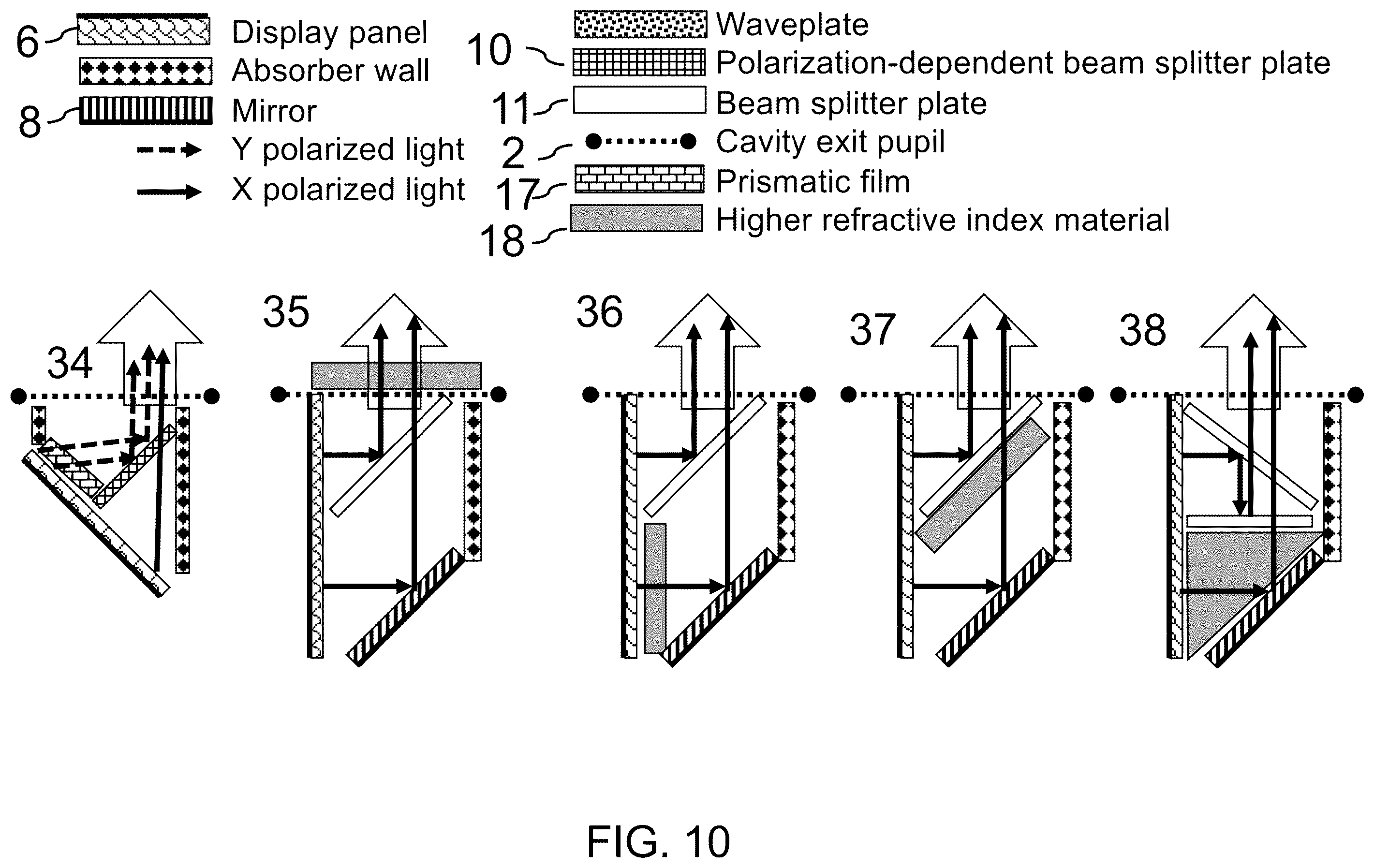 Patent US12360366 Figure 12 – Systems and methods for integrating into a vehicle virtual display systems using field evolving cavities and curved components