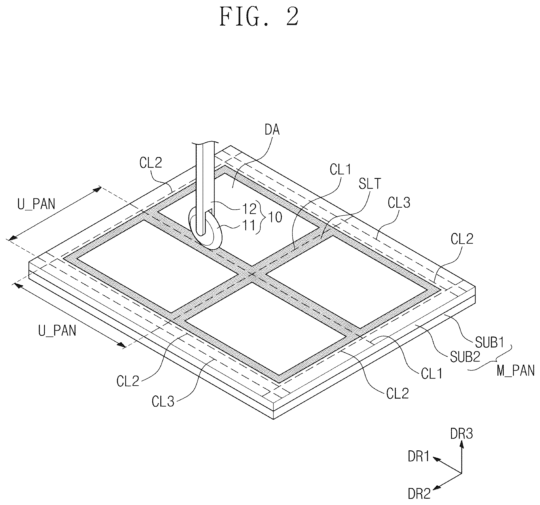 Patent US12360408 Figure 2 – Panel repairing device and panel repairing method