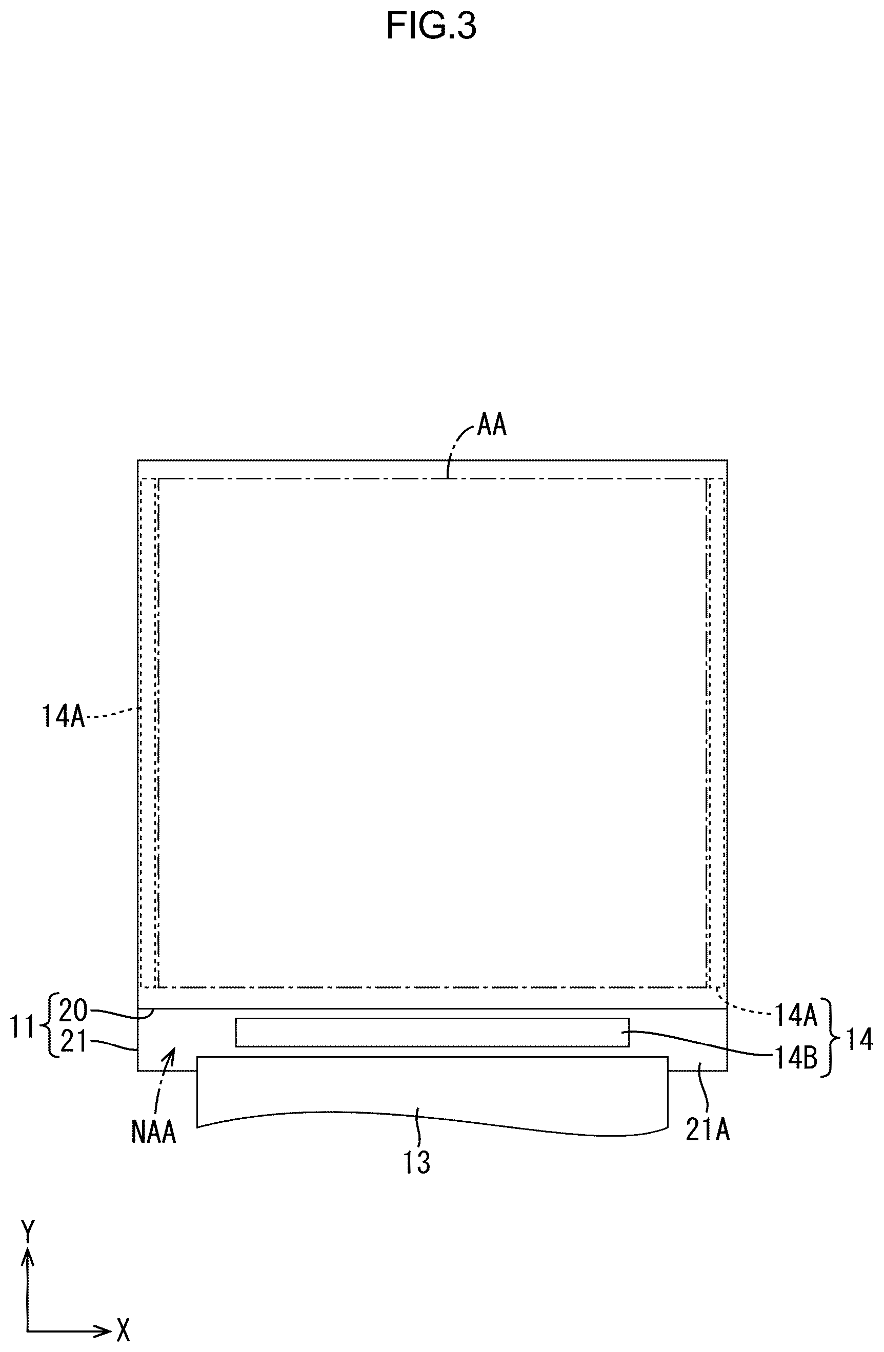 Patent US12360416 Figure 3 – Color filter substrate, display device, and method of producing color filter substrate