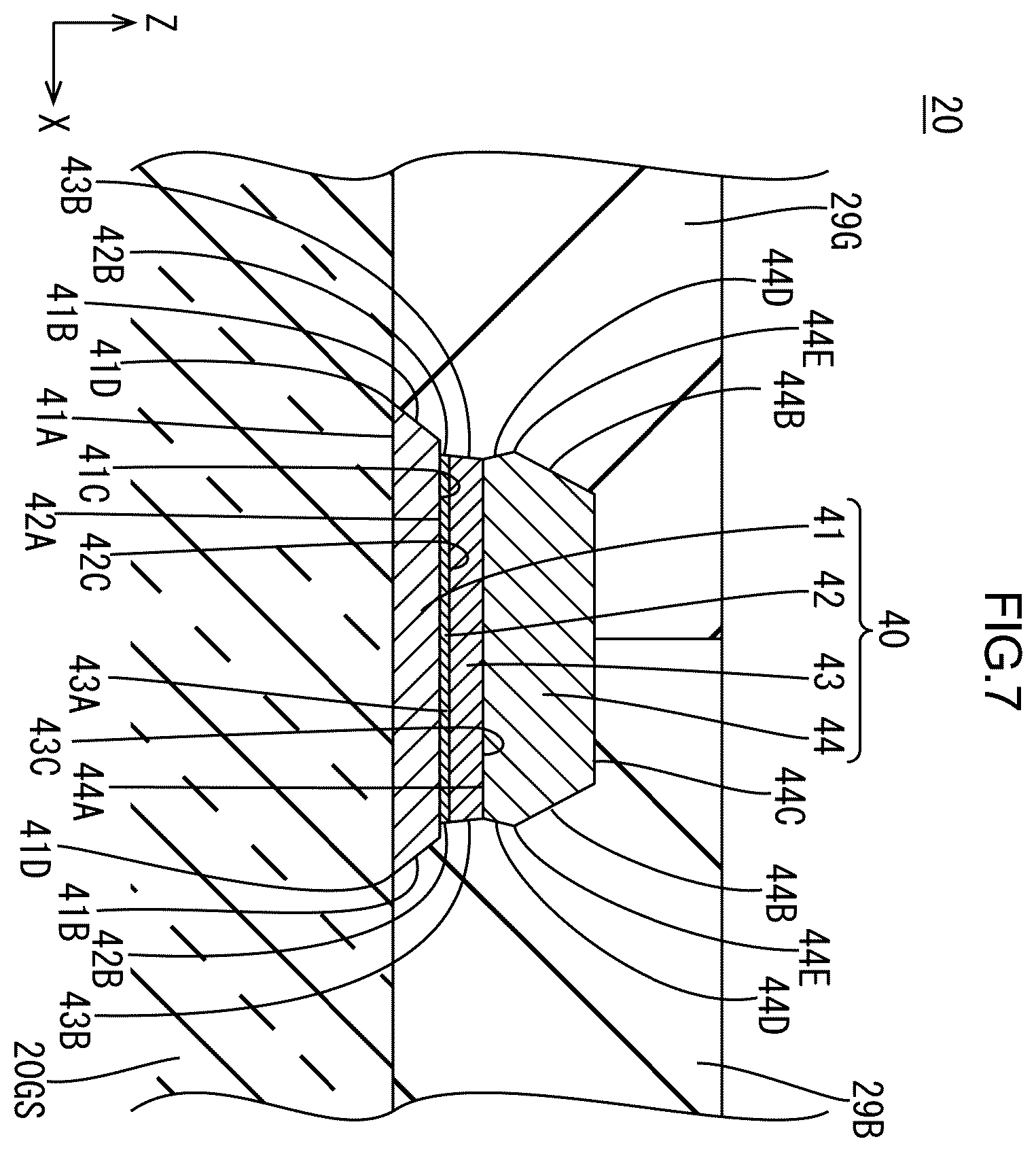 Patent US12360416 Figure 7 – Color filter substrate, display device, and method of producing color filter substrate