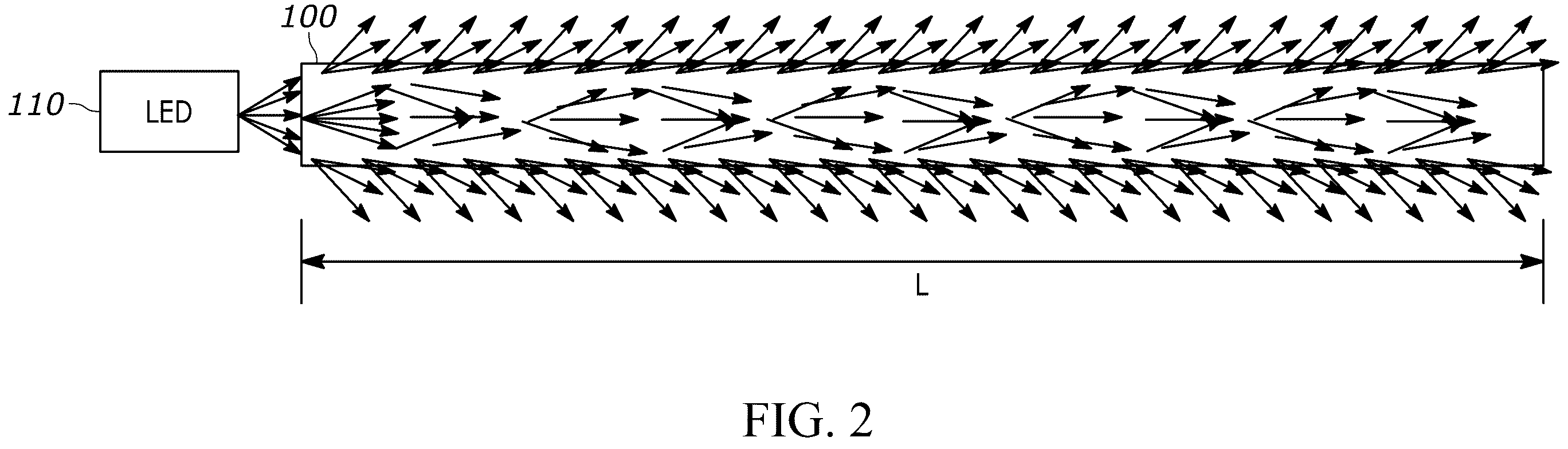 Patent US12360418 Figure 2 – Edge-lit back light unit using prism microstructures