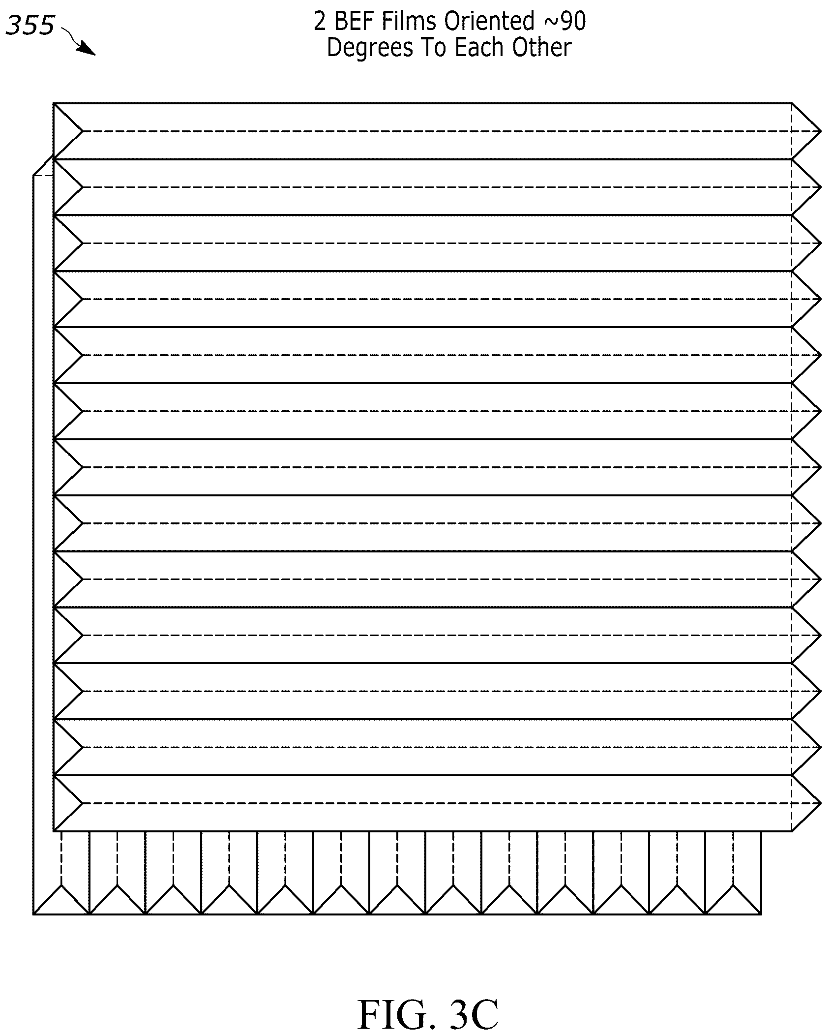 Patent US12360418 Figure 5 – Edge-lit back light unit using prism microstructures