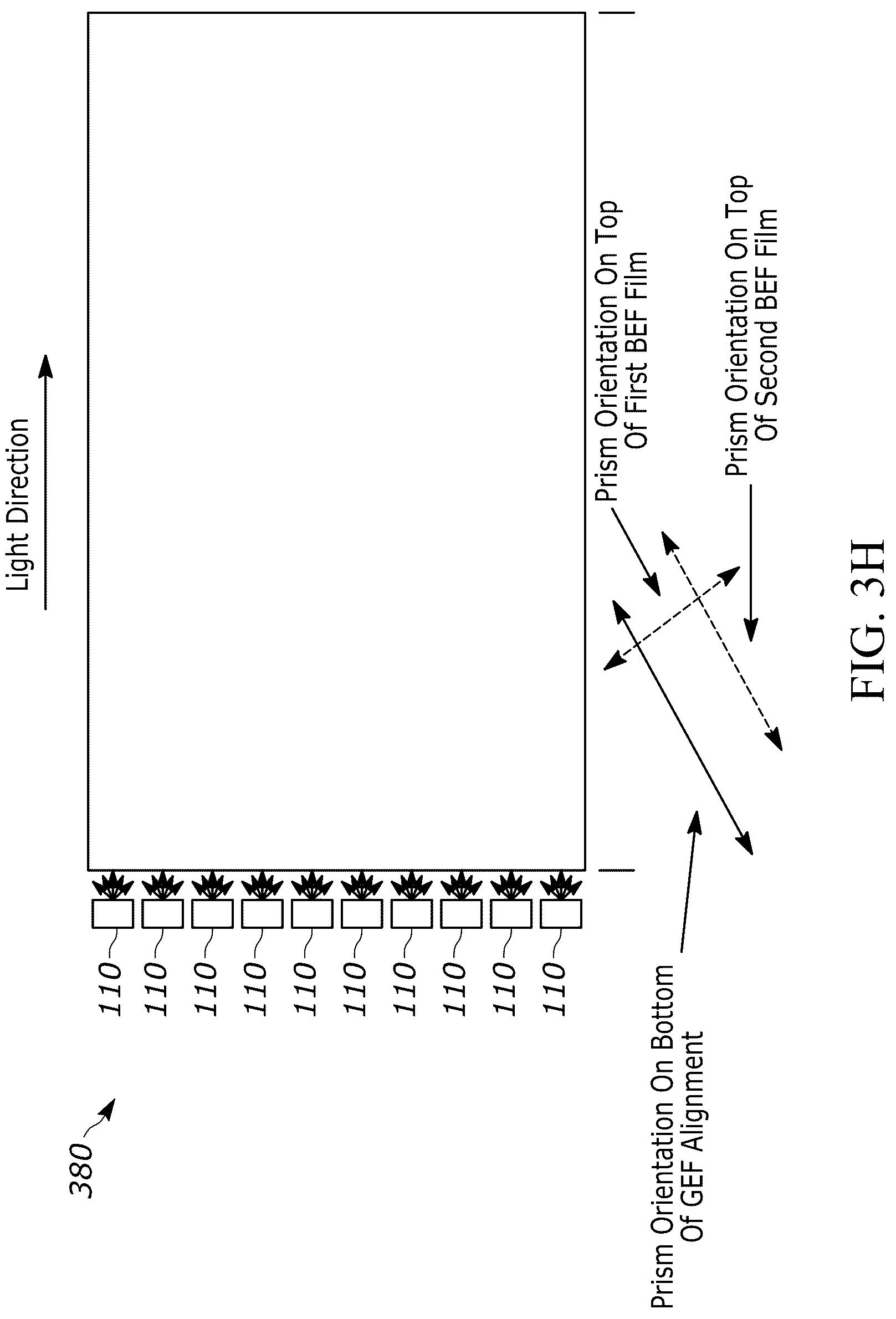 Patent US12360418 Figure 10 – Edge-lit back light unit using prism microstructures