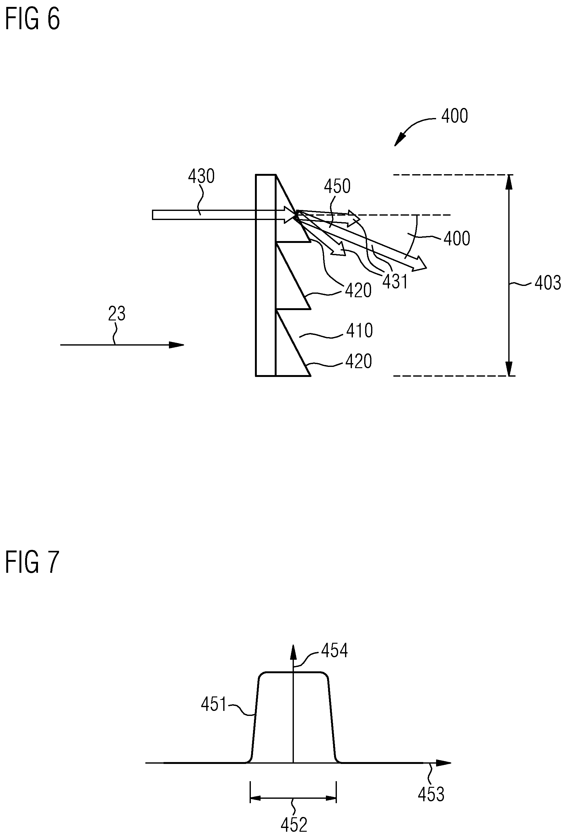 Patent US12360419 Figure 4 – Backlighting unit with a reflector, a diffuser, and an optical assembly