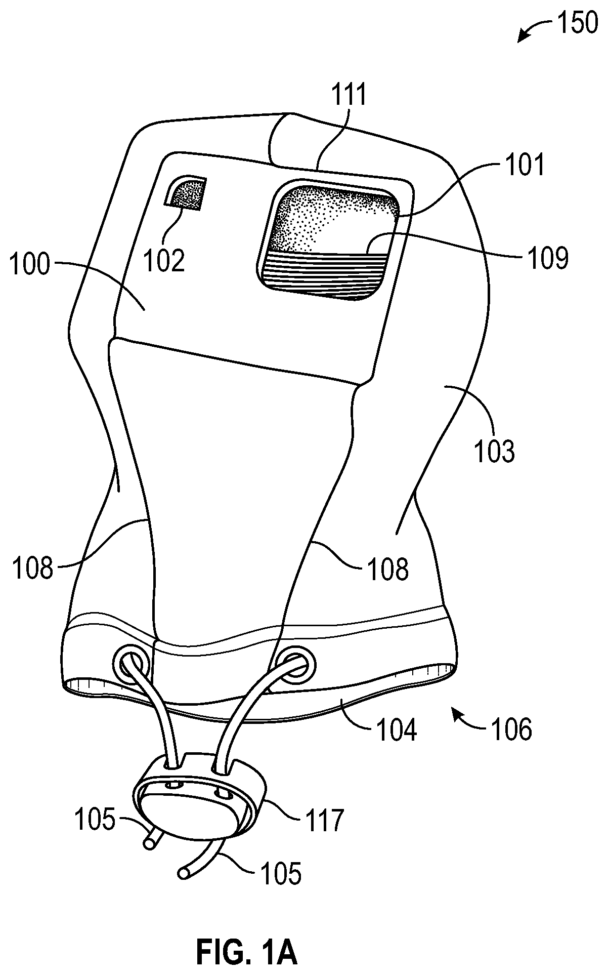 Patent US12360440 Figure 1 – Camera casing