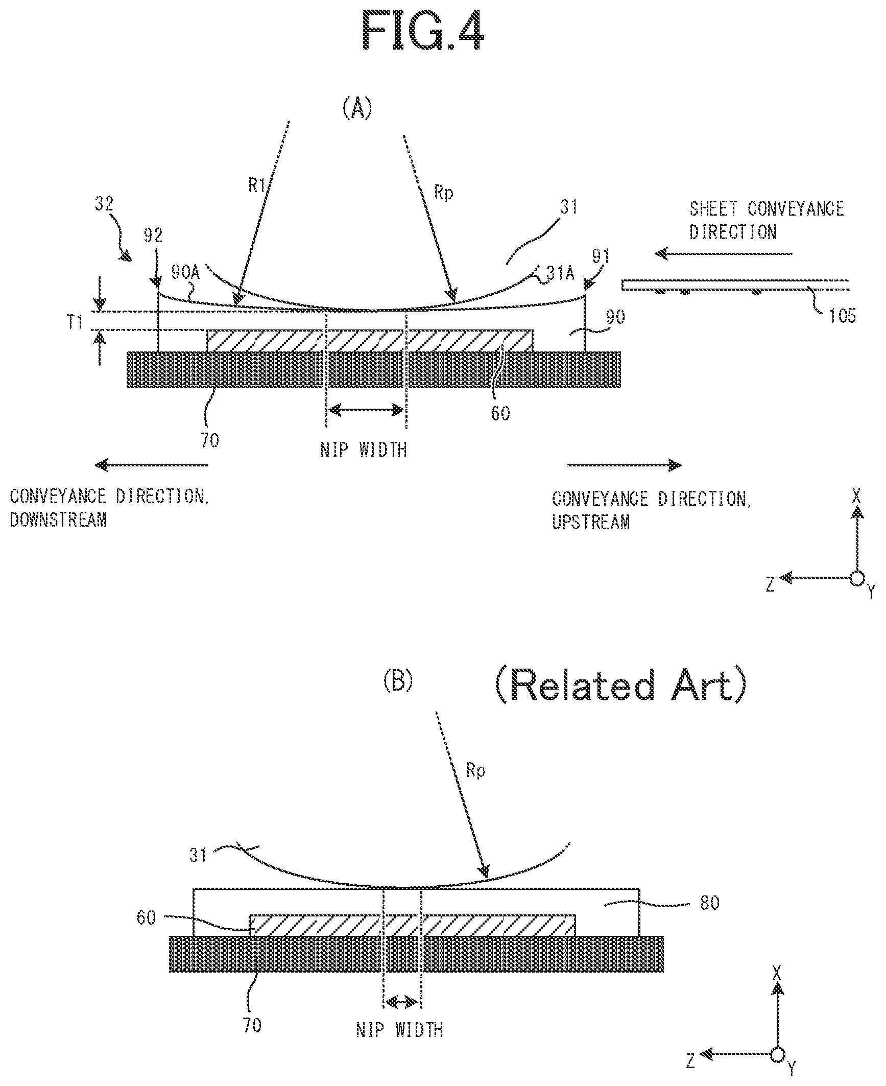Patent US12360483 Figure 4 – Heater, fixing device, and image forming apparatus