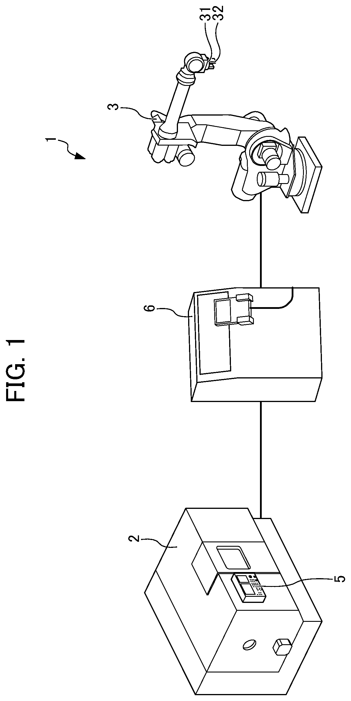 Patent US12360513 Figure 1 – Numerical control system
