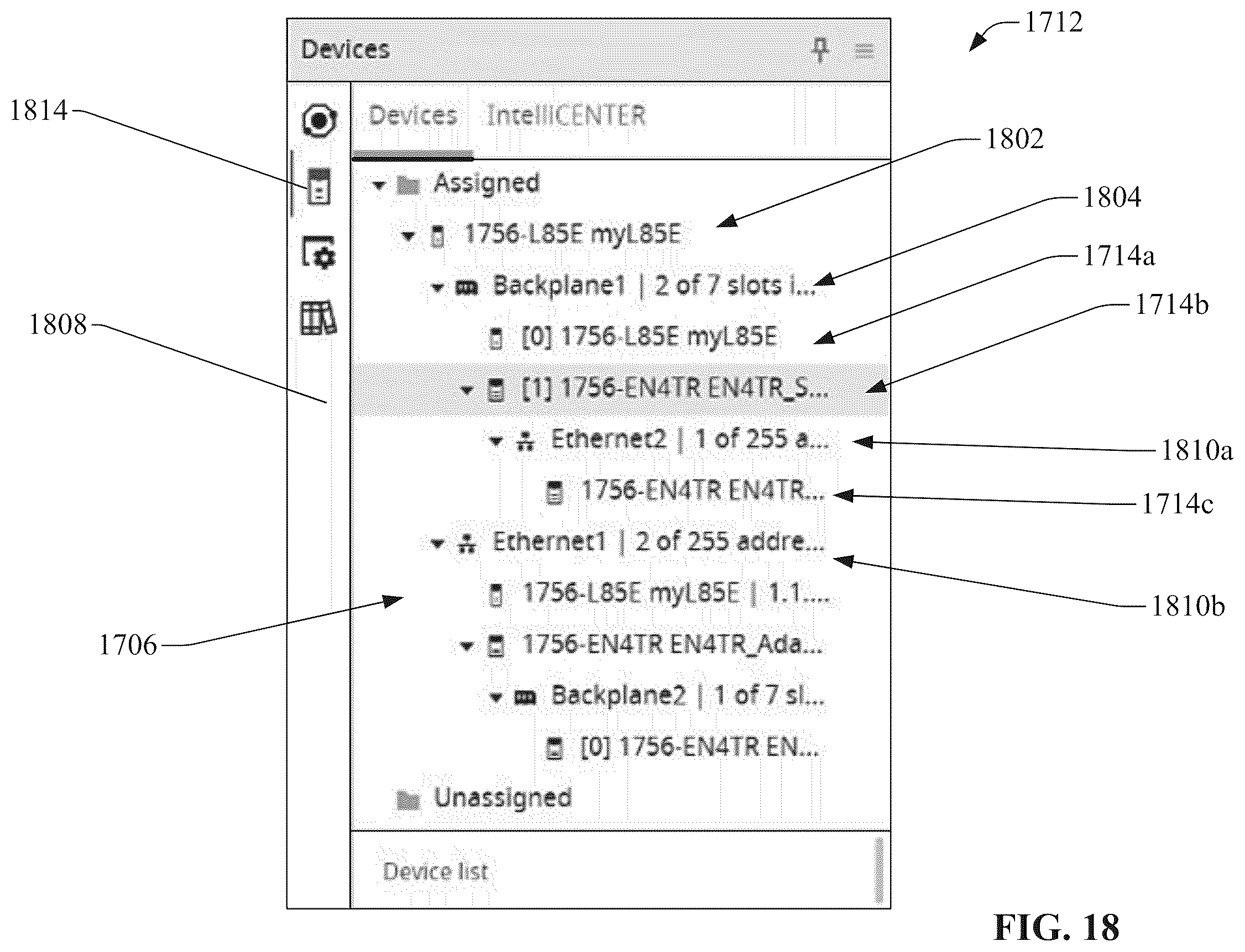 Patent US12360515 Figure 18 – Industrial automation system topology with point to point representation paths