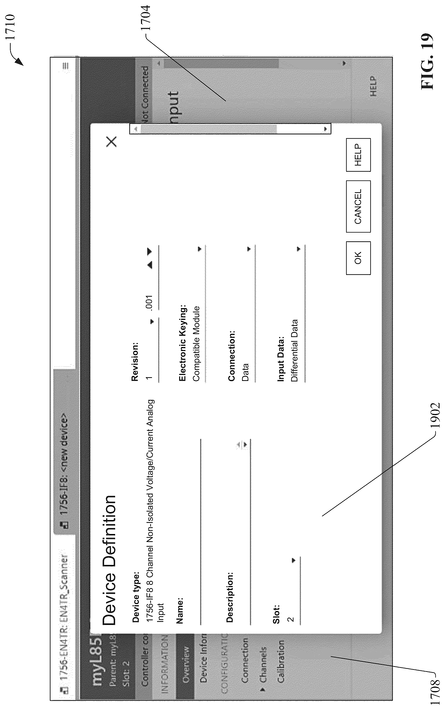 Patent US12360515 Figure 19 – Industrial automation system topology with point to point representation paths