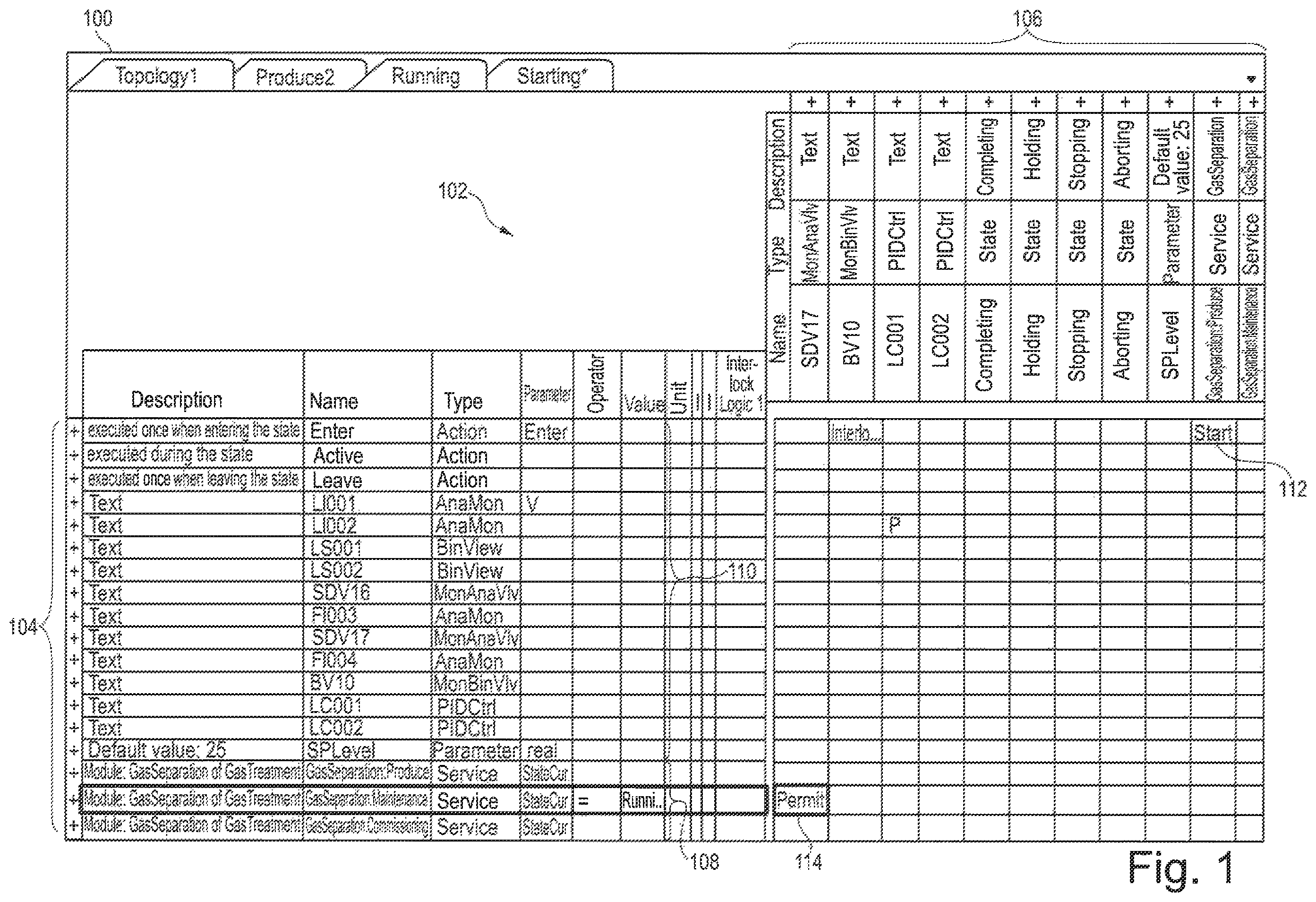 Patent US12360516 Figure 1 – Generating control code for an industrial plant