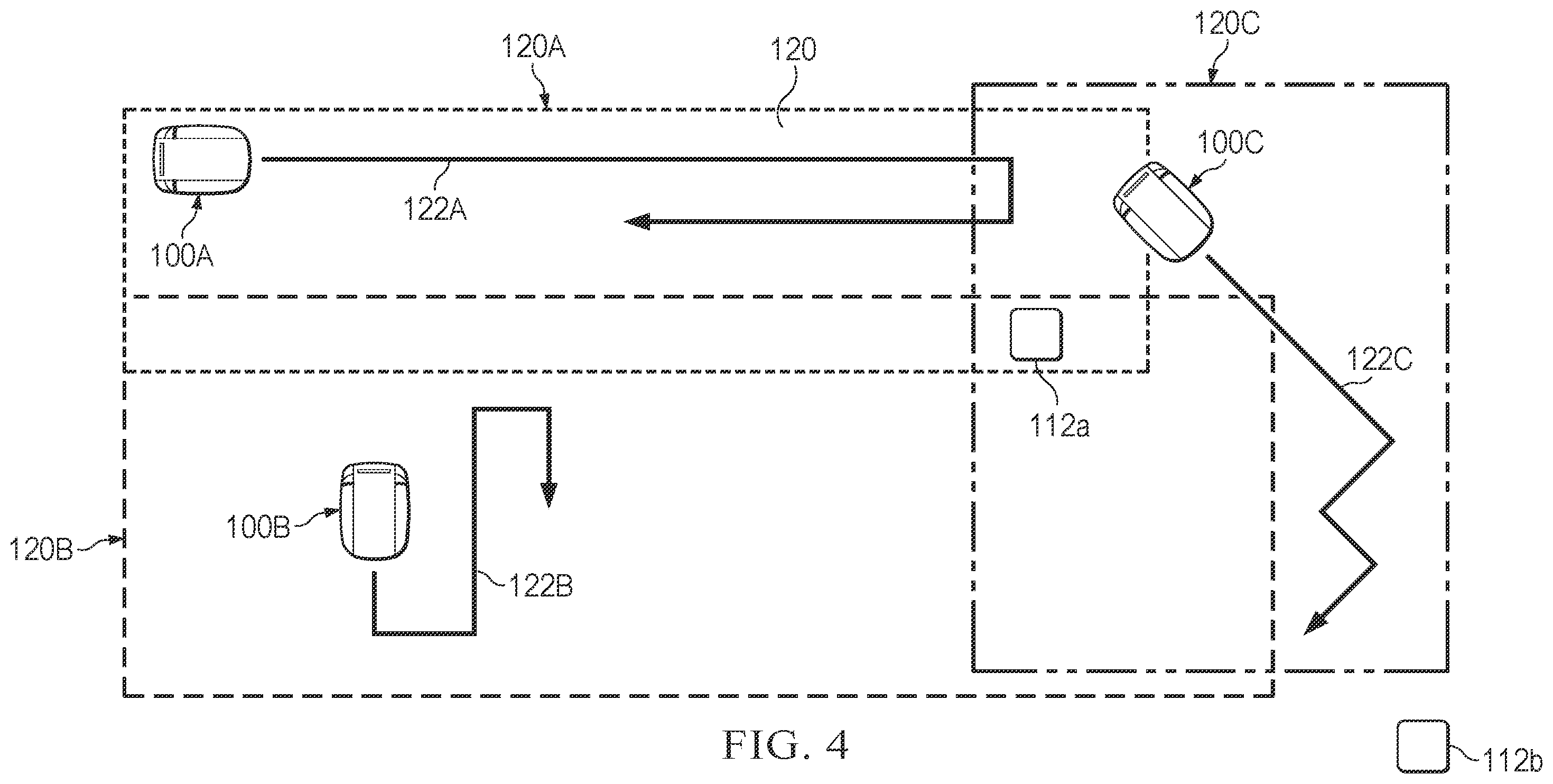Patent US12360524 Figure 4 – Robotic lawn mowers