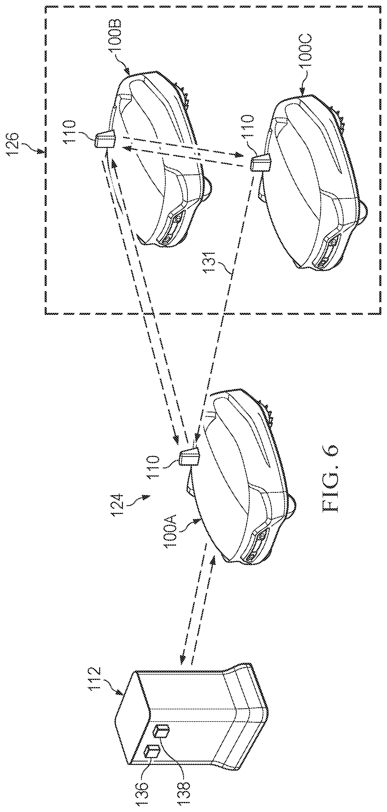 Patent US12360524 Figure 6 – Robotic lawn mowers
