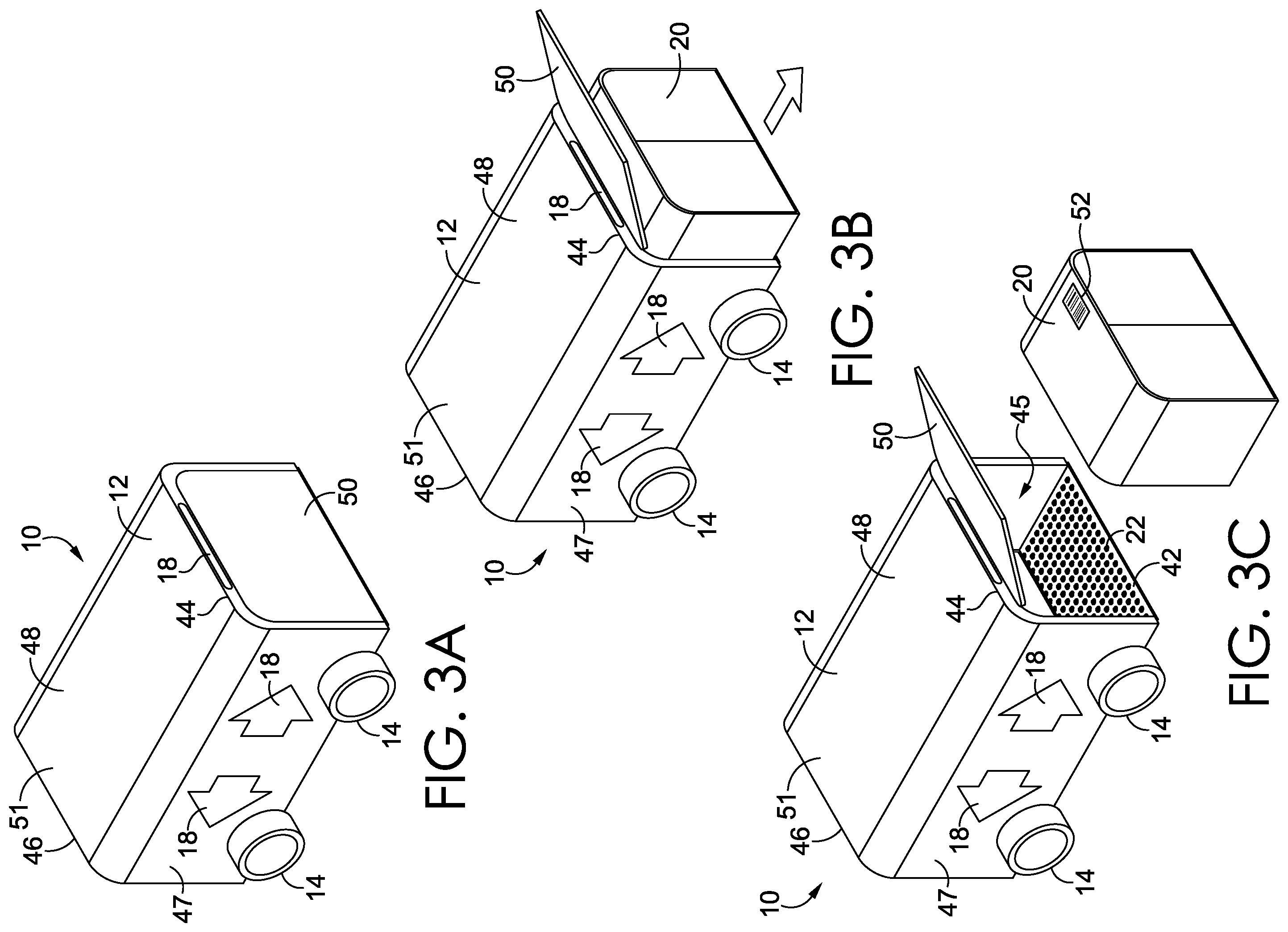 Patent US12360528 Figure 3 – Bi-directional autonomous logistics vehicles
