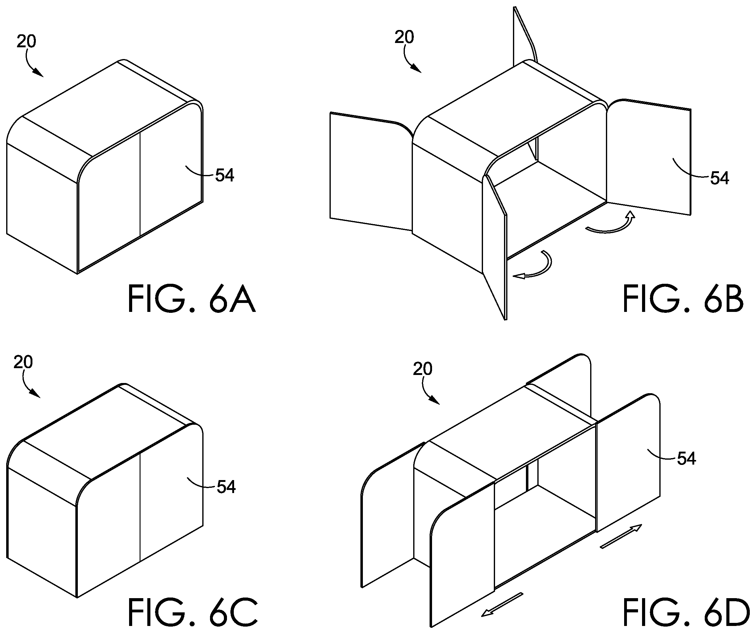 Patent US12360528 Figure 5 – Bi-directional autonomous logistics vehicles