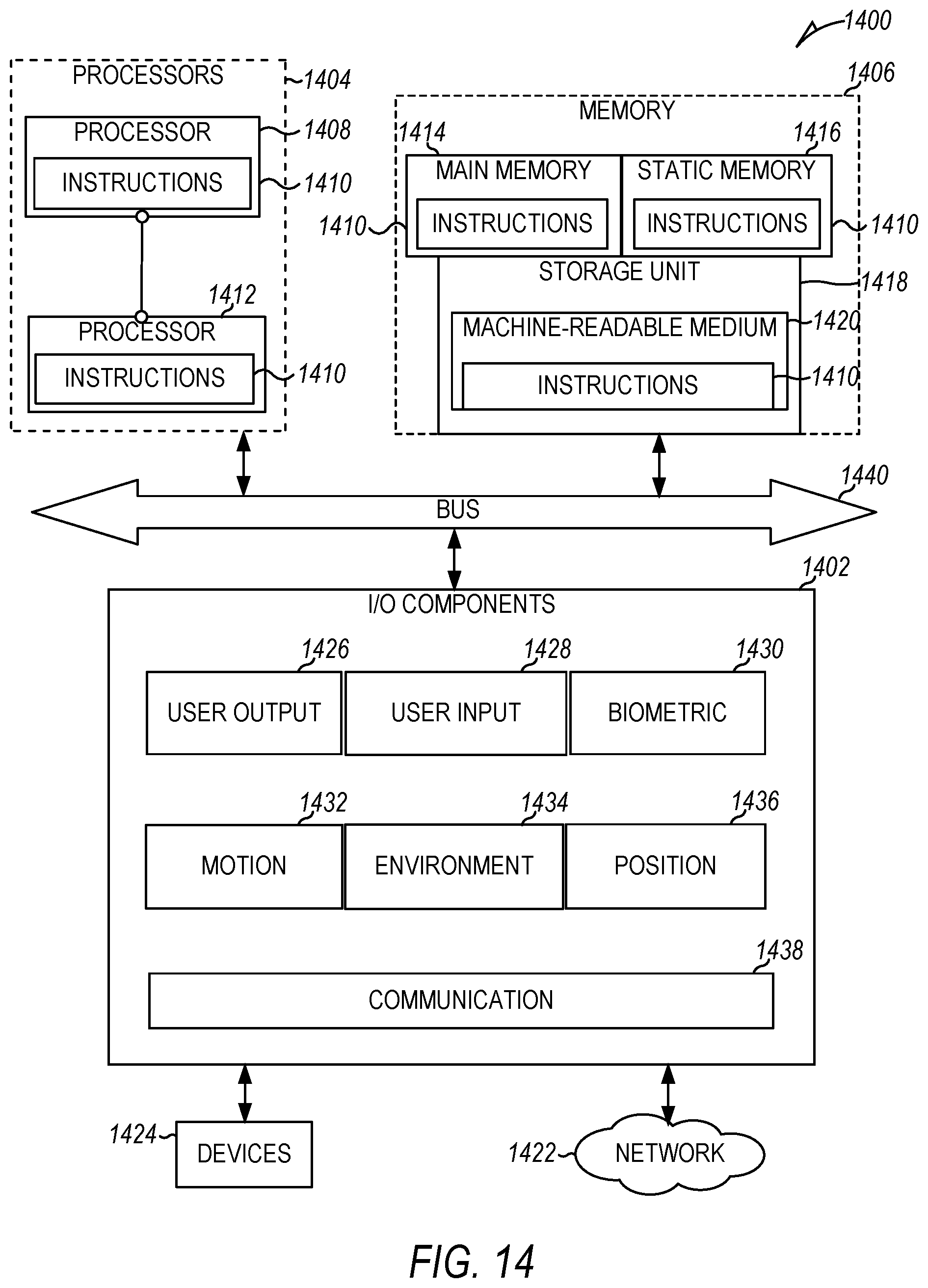 Patent US12360531 Figure 14 – Stabilization and navigation of an autonomous drone