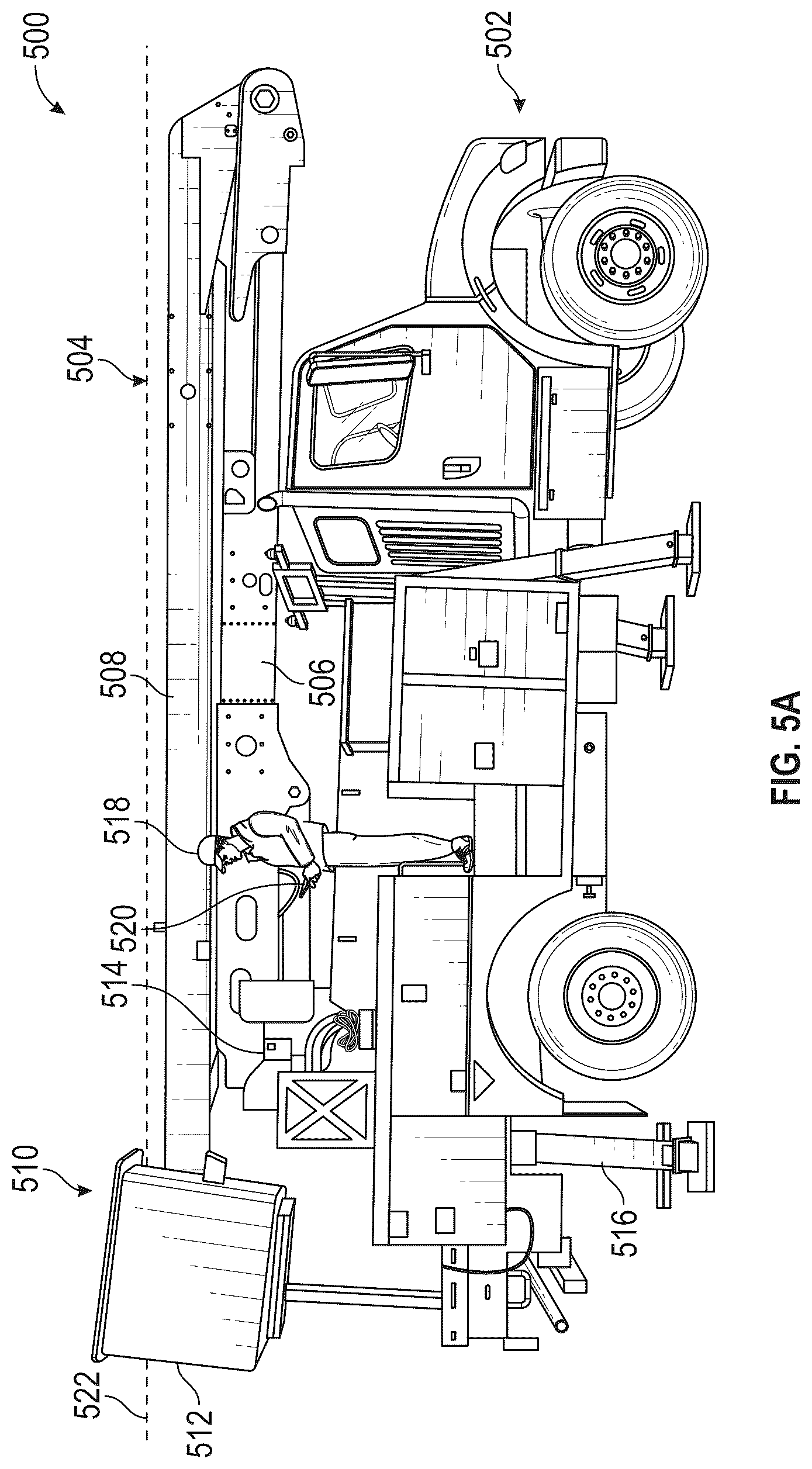 Patent US12360538 Figure 8 – Operations of articulating boom assemblies