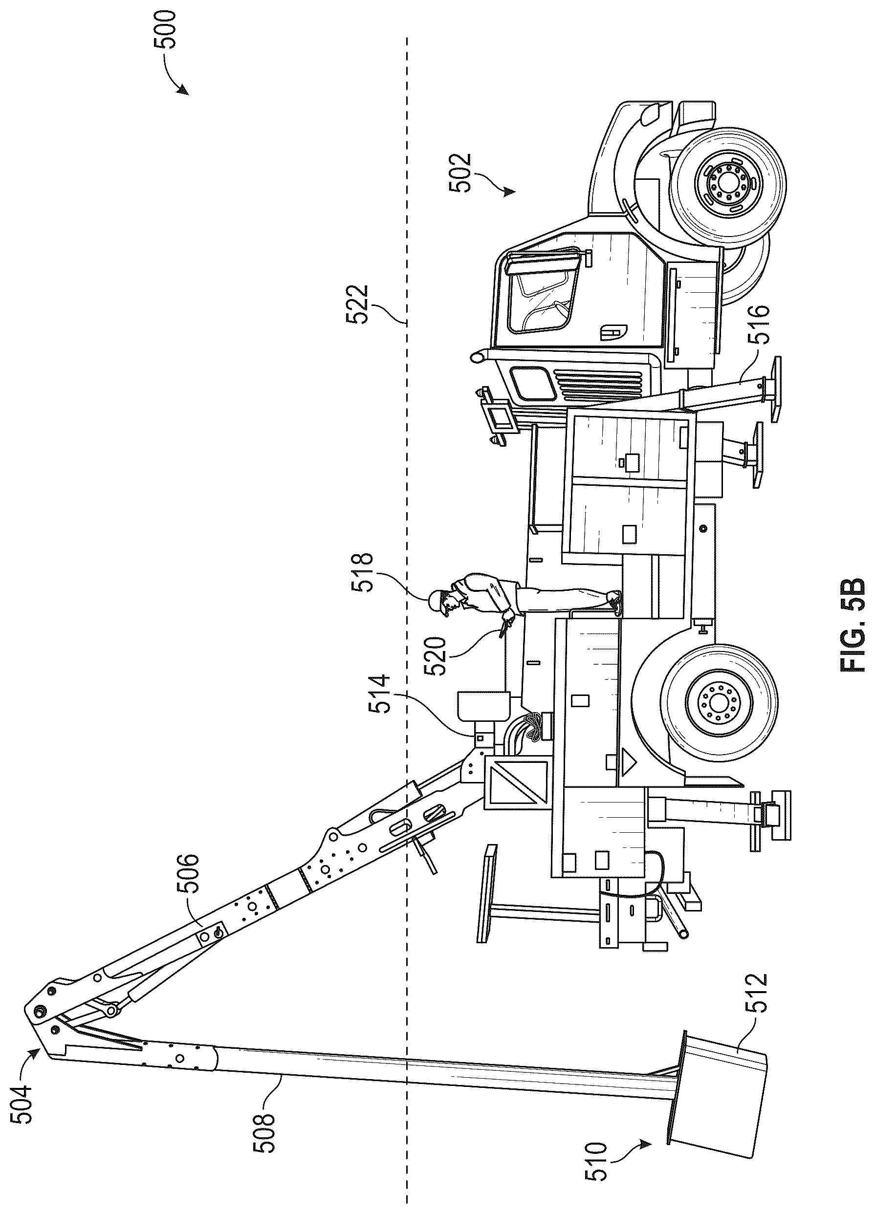 Patent US12360538 Figure 9 – Operations of articulating boom assemblies