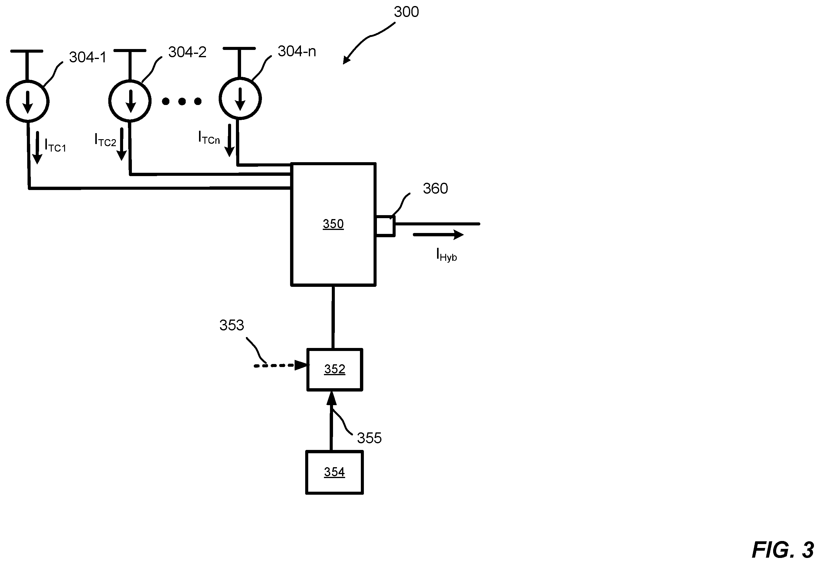 Patent US12360542 Figure 3 – Bias current with hybrid temperature profile
