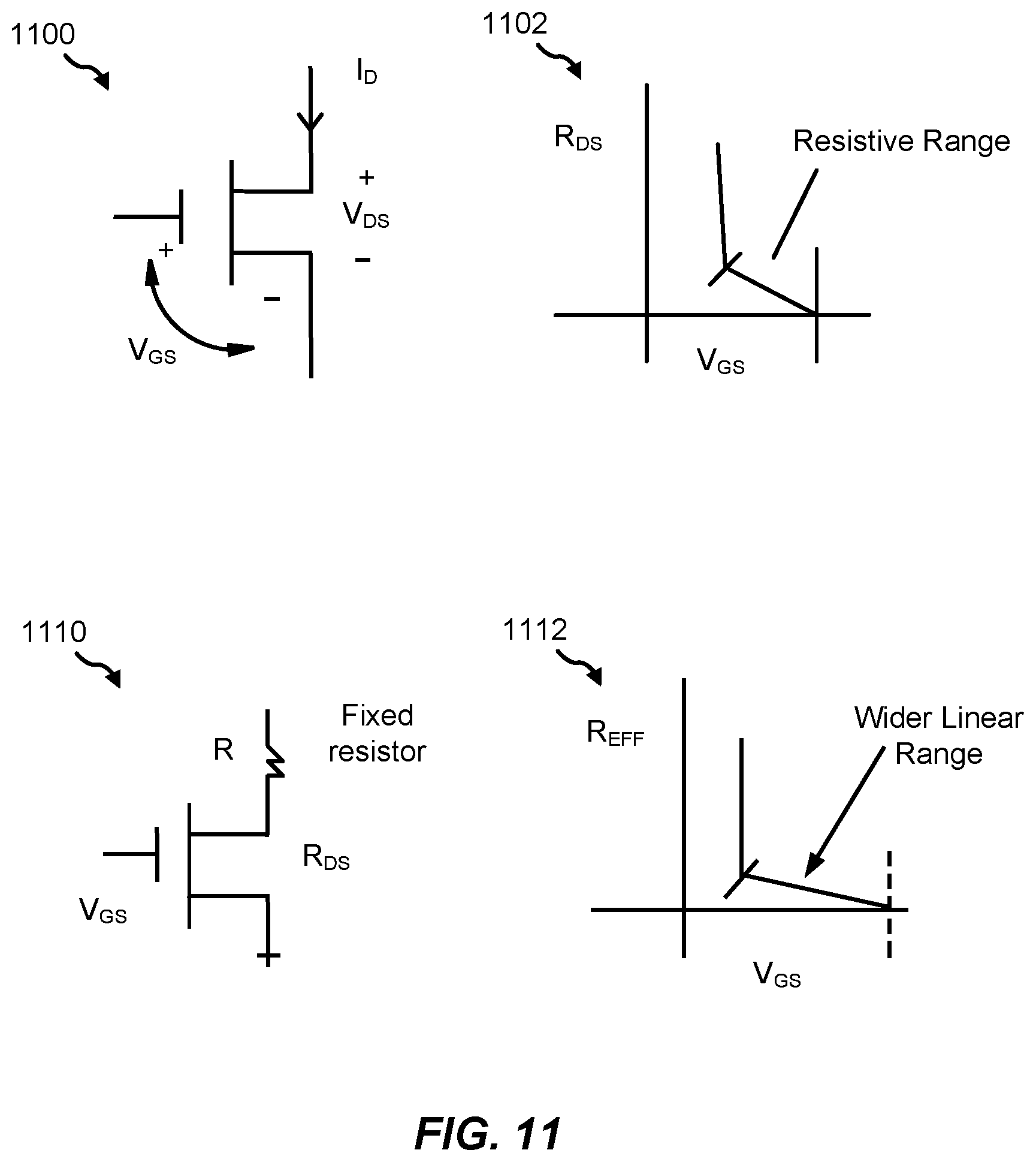 Patent US12360542 Figure 11 – Bias current with hybrid temperature profile