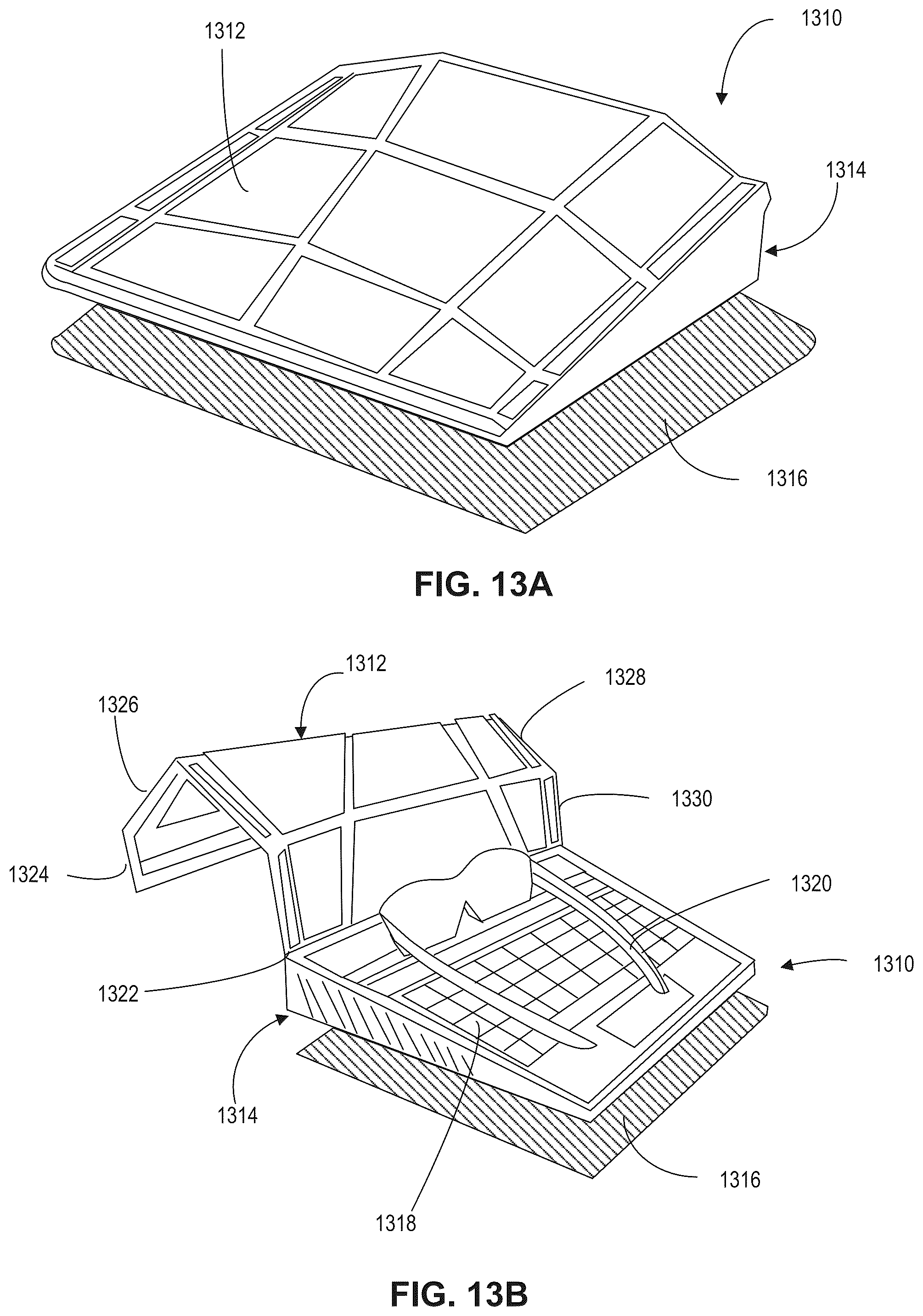 Patent US12360558 Figure 13 – Altering display of virtual content based on mobility status change