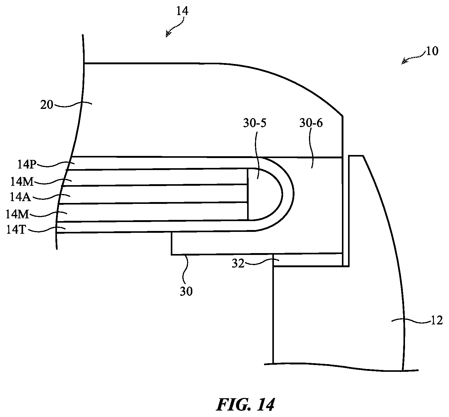Patent US12360567 Figure 12 – Electronic devices with molded display mounting structures