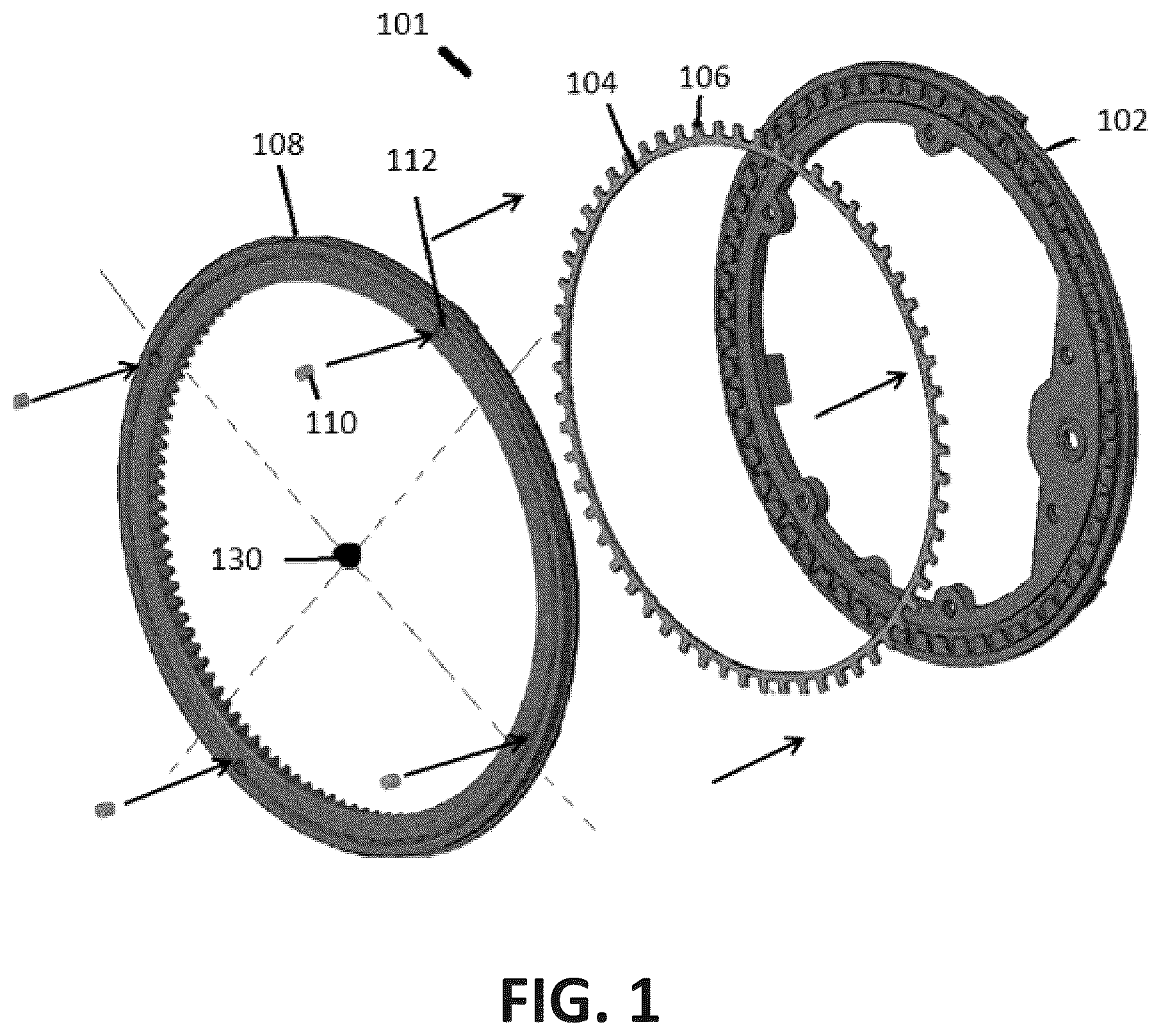 Patent US12360598 Figure 1 – Systems and methods for magnetic haptic feedback