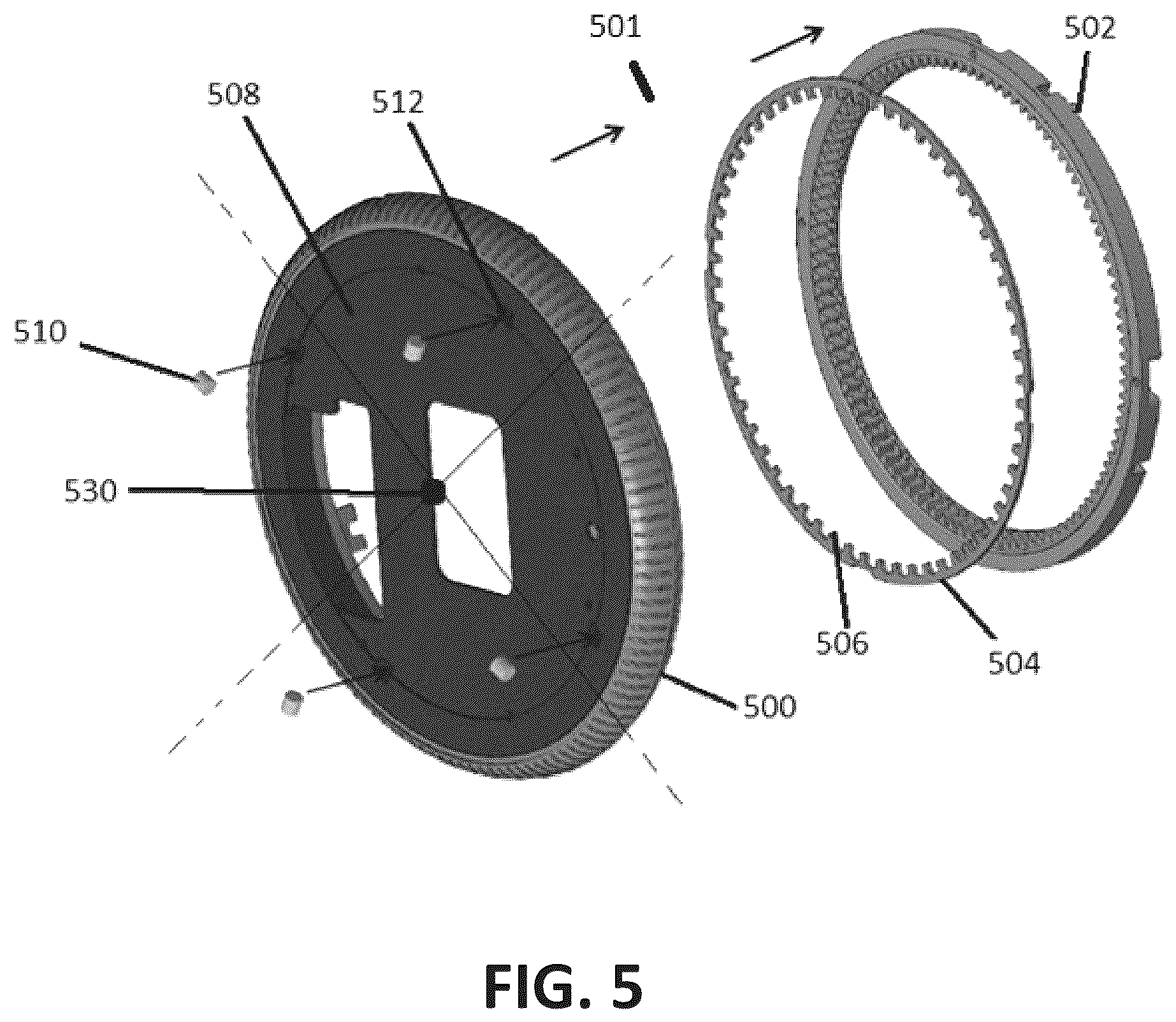 Patent US12360598 Figure 5 – Systems and methods for magnetic haptic feedback