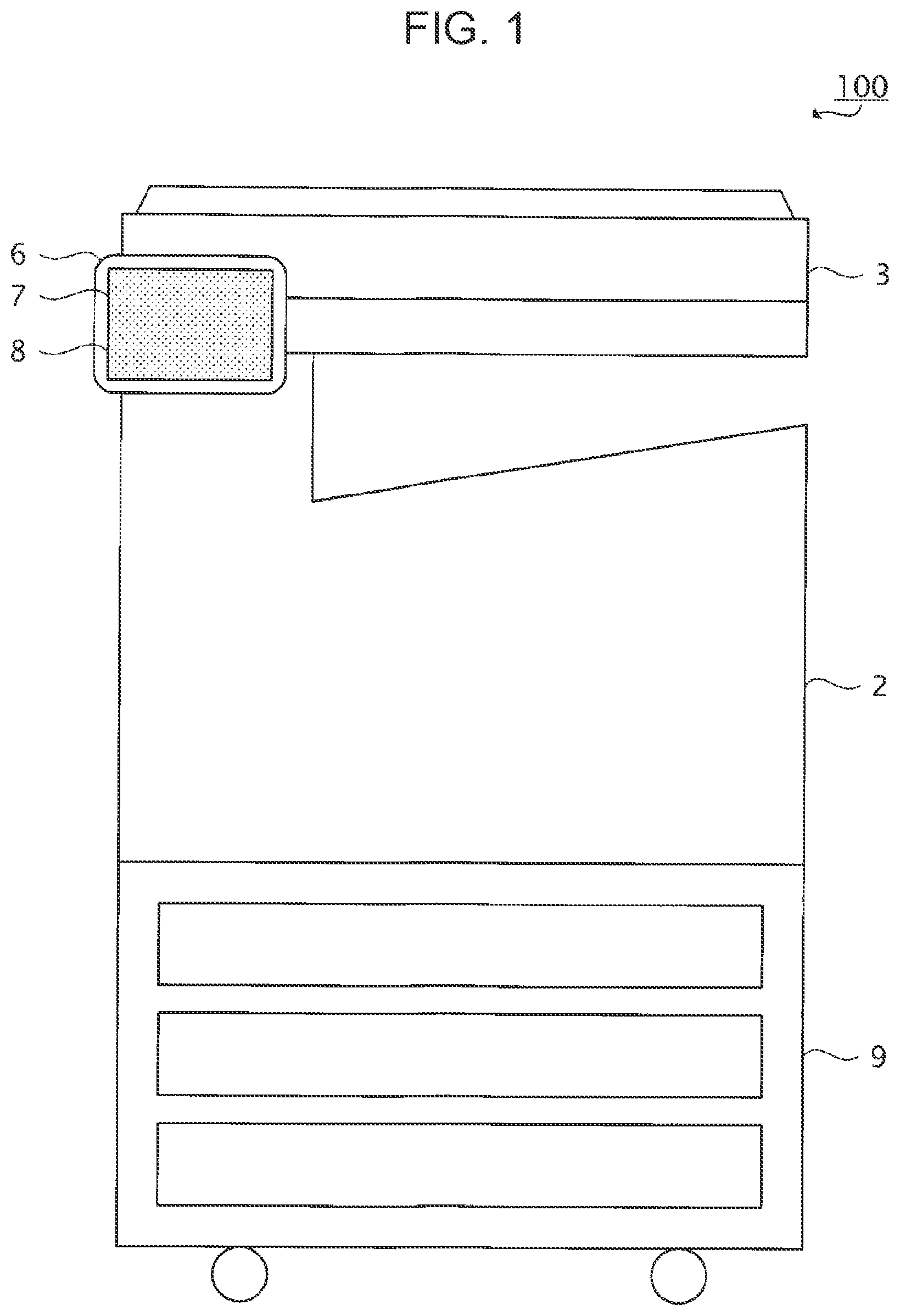Patent US12360616 Figure 1 – Display apparatus and image forming apparatus