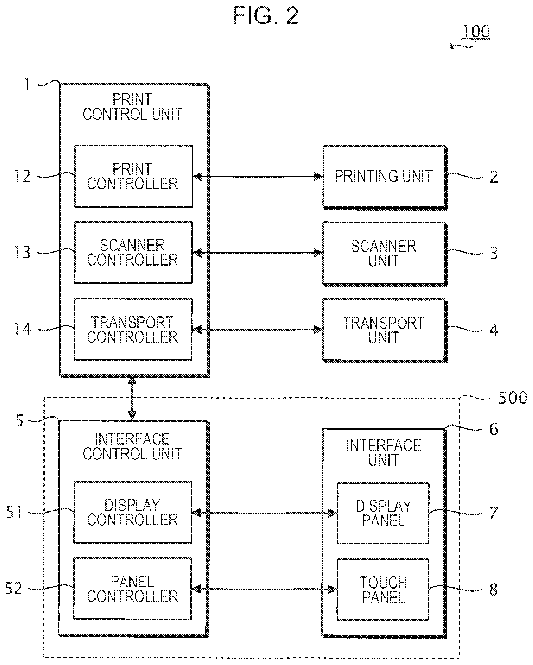 Patent US12360616 Figure 2 – Display apparatus and image forming apparatus
