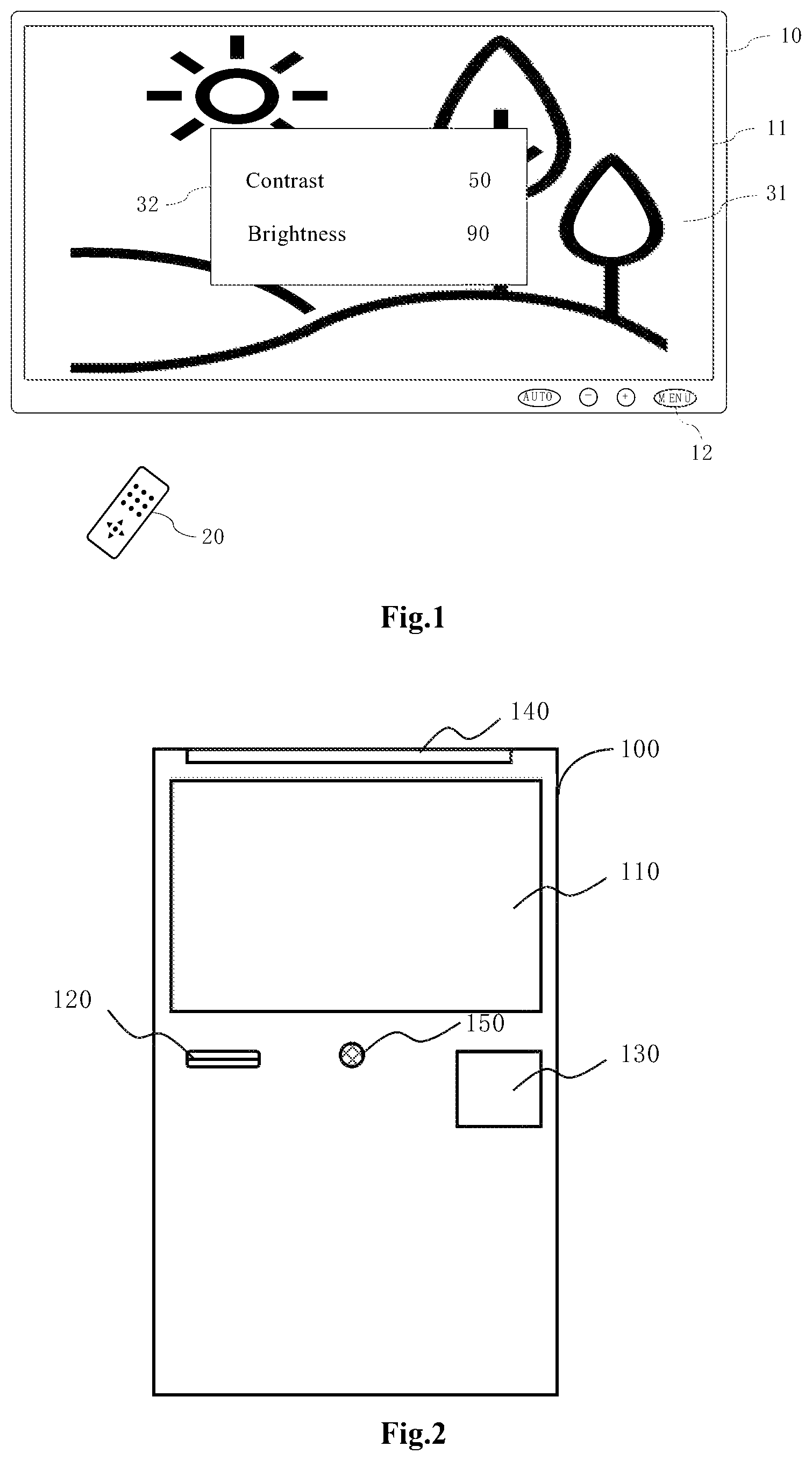 Patent US12360620 Figure 1 – OSD system for public-place-device, and self-service device