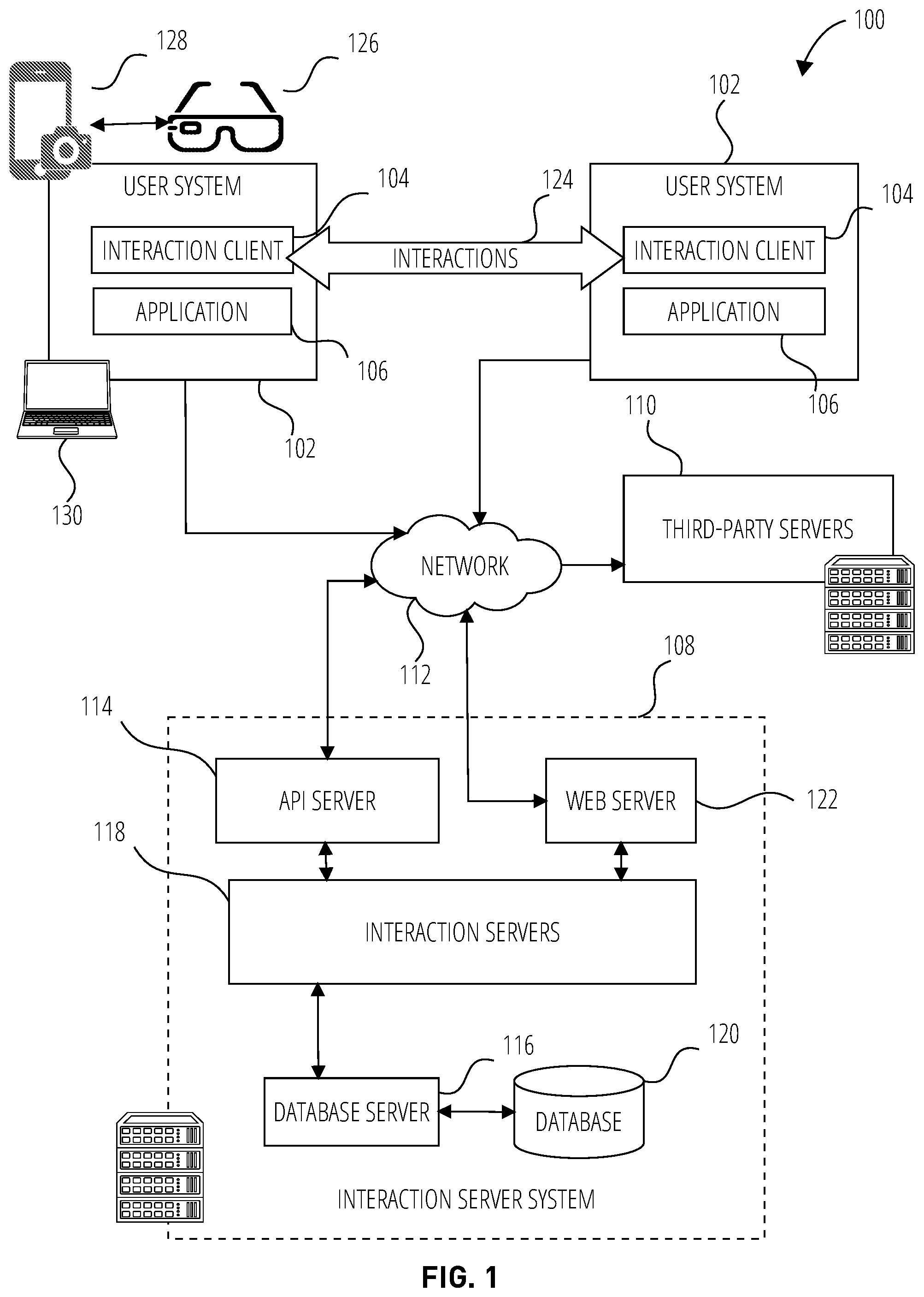 Patent US12360649 Figure 1 – Context cards for media supplementation