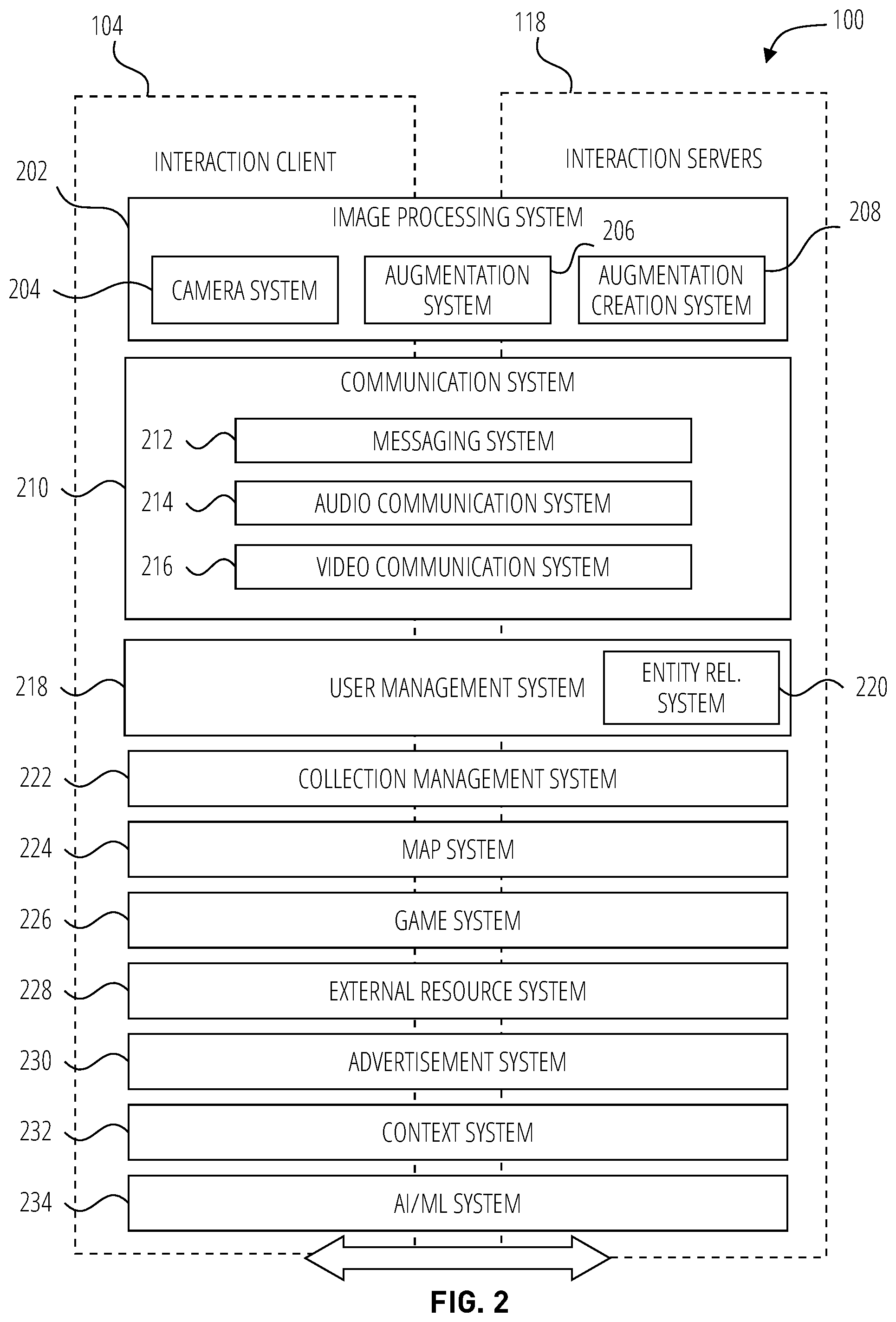 Patent US12360649 Figure 2 – Context cards for media supplementation