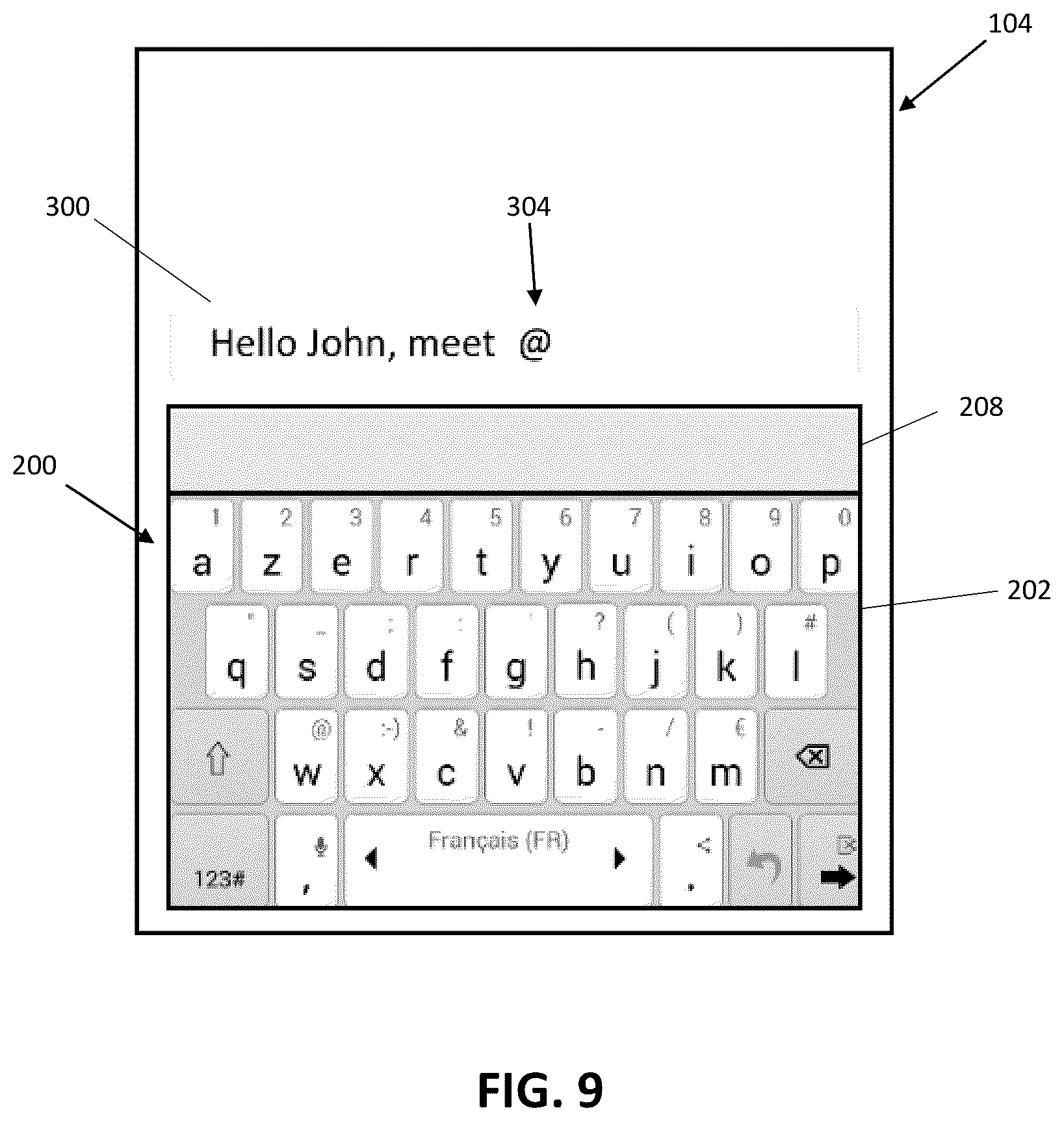 Patent US12360662 Figure 8 – System and method for multiple input management