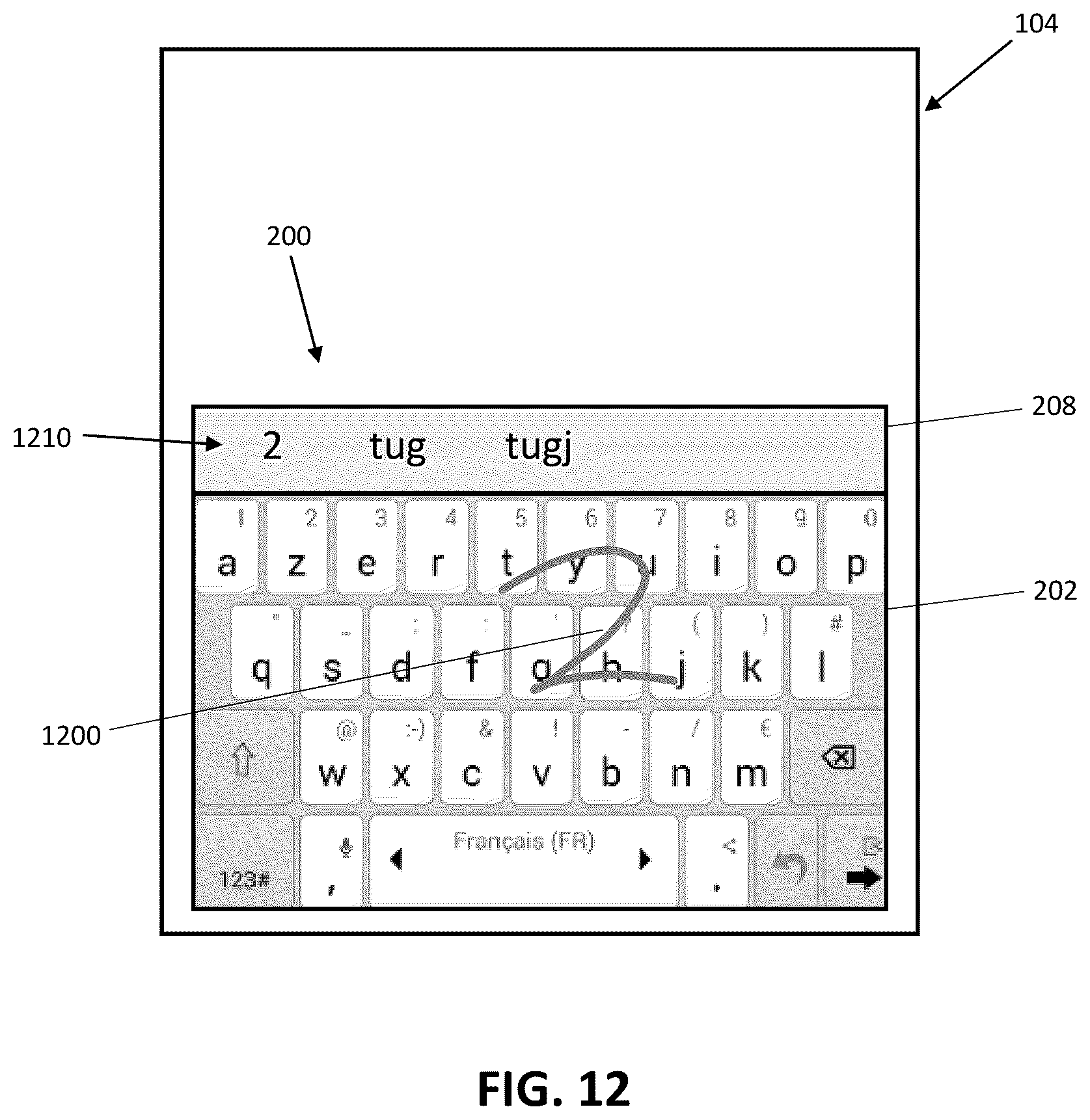 Patent US12360662 Figure 11 – System and method for multiple input management